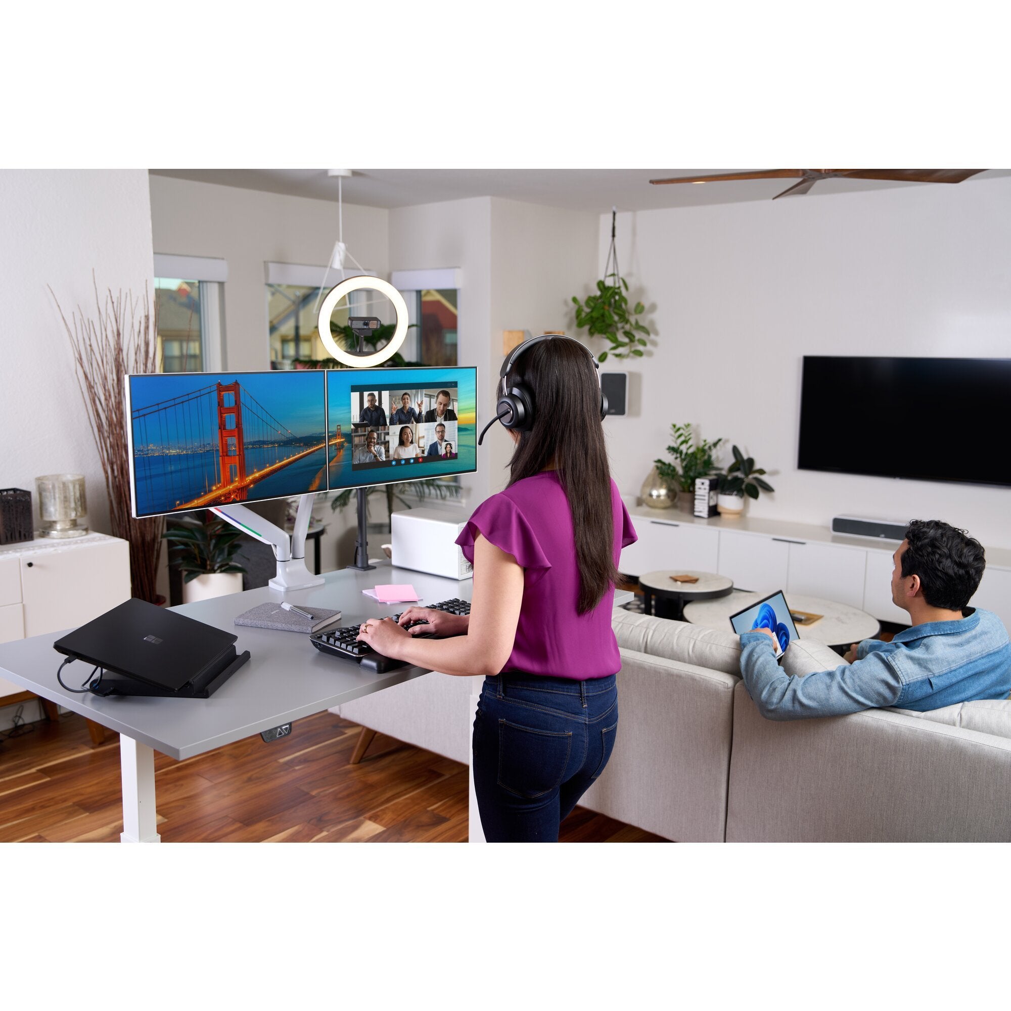 EAN 0085896834526 - Kensington H3000 Inalámbrico Diadema Juego USB Tipo C Negro imagen 60
