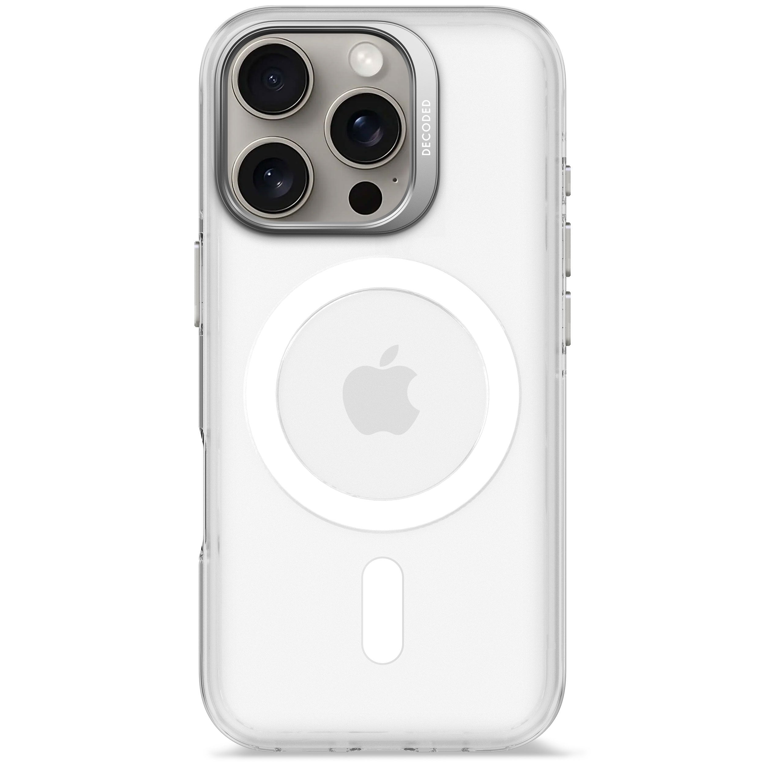 Decoded Clear Case Funda Para Iphone 16 Pro 16 Cm (6.3") Transparente, Blanco