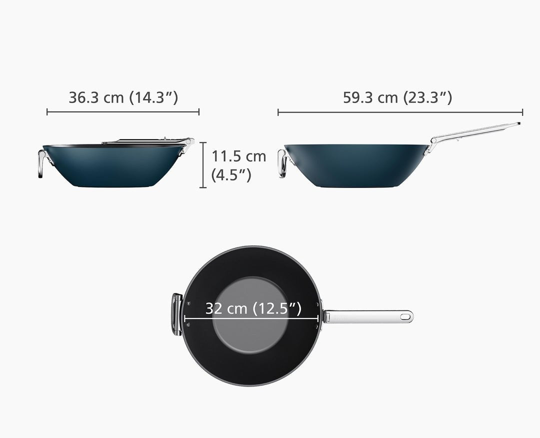 Joseph Joseph Space 32cm/12.5 N/S Wok