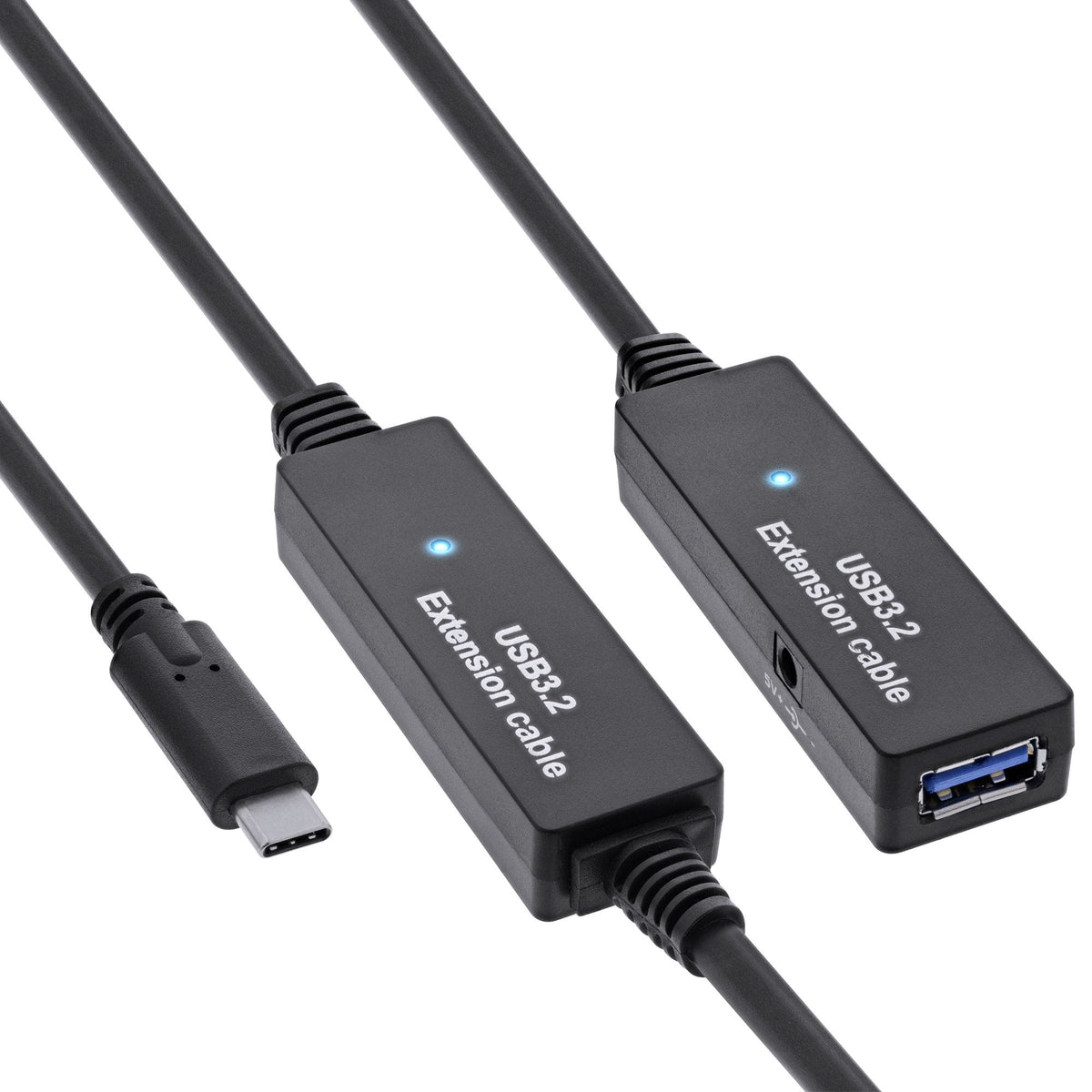 Inline® Usb 3.2 Gen.1 Active Extension, Usb-C Macho A Usb-A Hembra, 15m