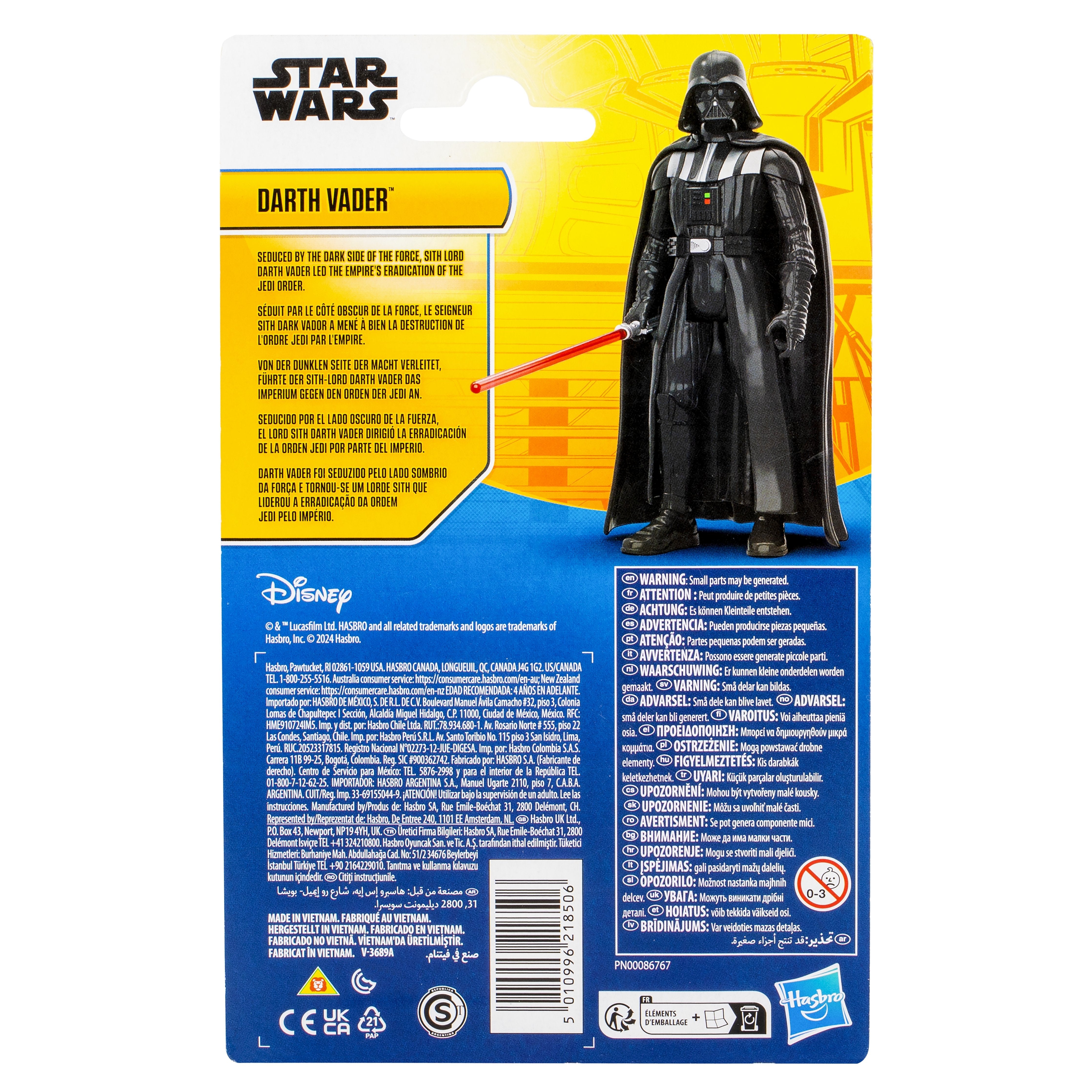 Figura Darth Vader Star Wars 10cm
