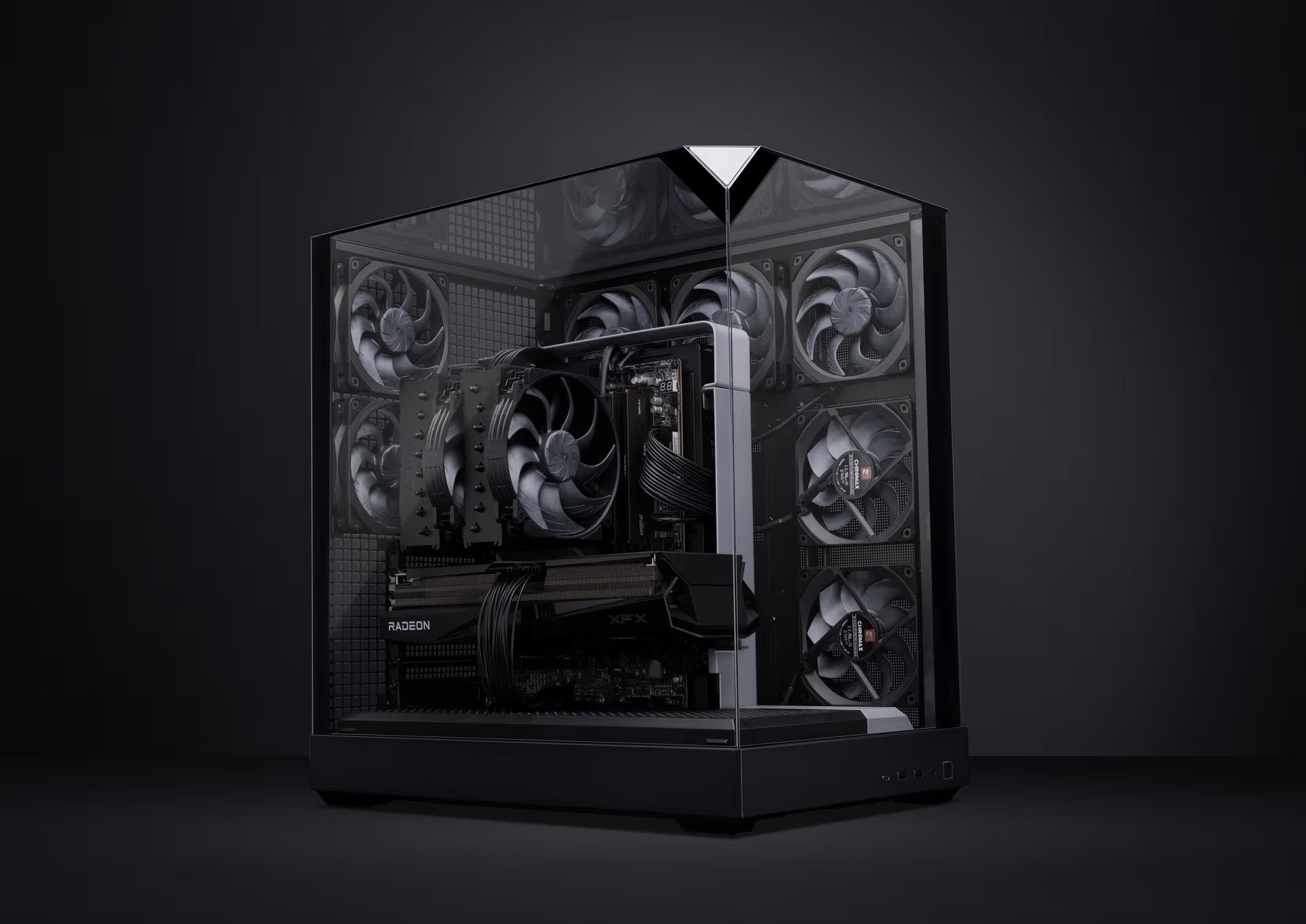 Noctua Nf-A12x25 G2 Pwm Chromax.Negro (Negro, Pwm-Anschluss, 120 Mm) Nf-A12x25 G2 Pwm Chromax.Negro