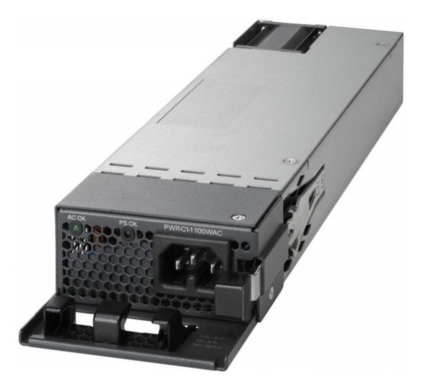 Cisco Fuente De Alimentación Conectable En Caliente (Módulo De Inserción) 80 Plus Platinum Ca 115-240 V 1100 Vatios Refabricado Para Catalyst 3850-48 9300 One Catalyst 3850-48