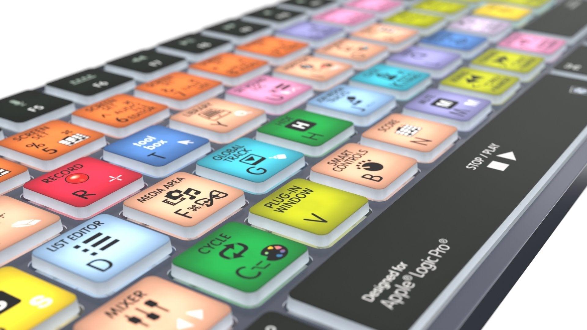 EAN 5707795022303 - Logickeyboard LKB-LOGXP2-TM-UK teclado Oficina Bluetooth QWERTY Inglés Gris, Titanio imagen 5