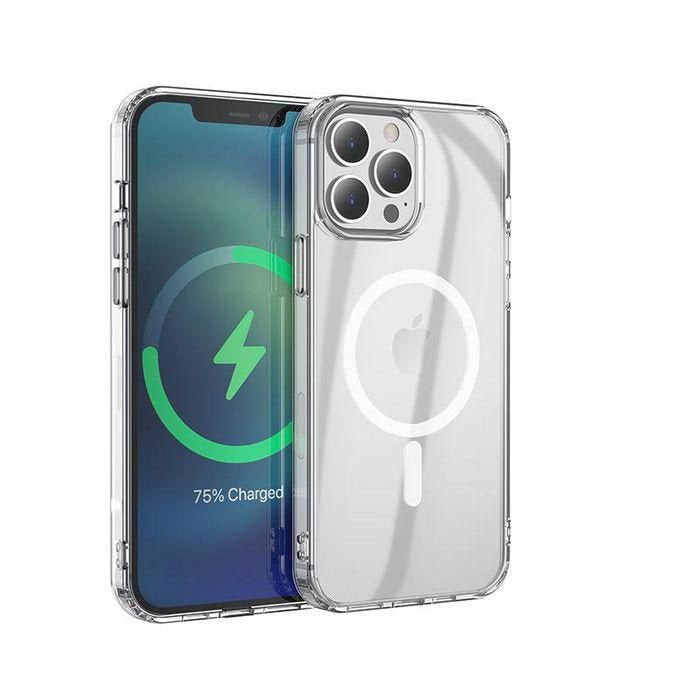 Estuff Magnetic Hybrid Clear Case For Iphone 13 Pro Funda Para Smartphone 15,5 Cm [6.1] Transparente