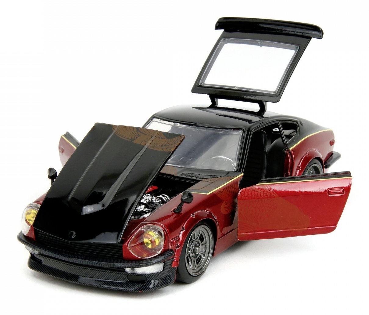 EAN 4006333088100 - Jada Toys 1972 Datsun Modelo a escala de coche Previamente montado 1:24 imagen 3