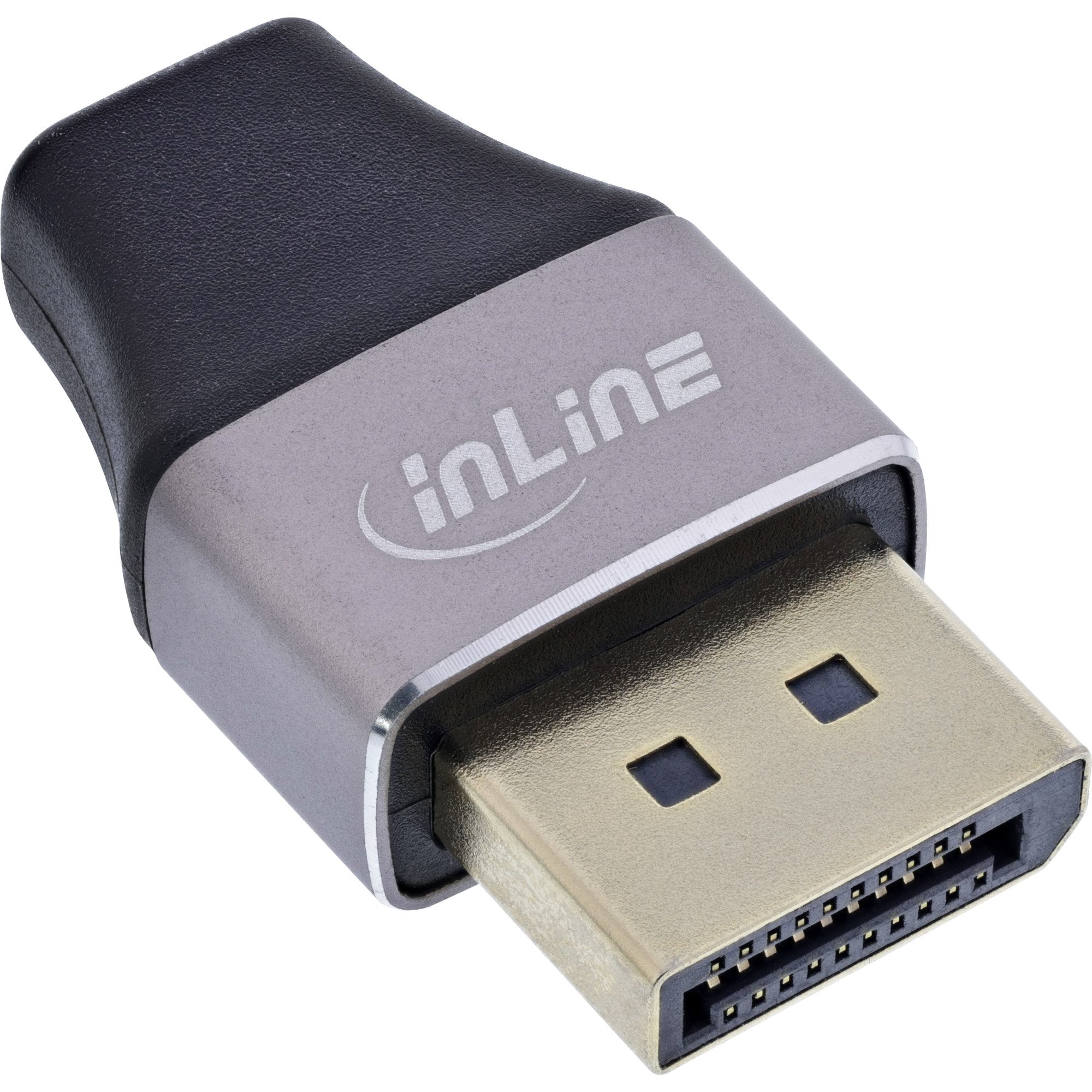 Inline® Displayport 1.4 Adapter, Dp Macho / Mini Dp Female, 8k Uhd