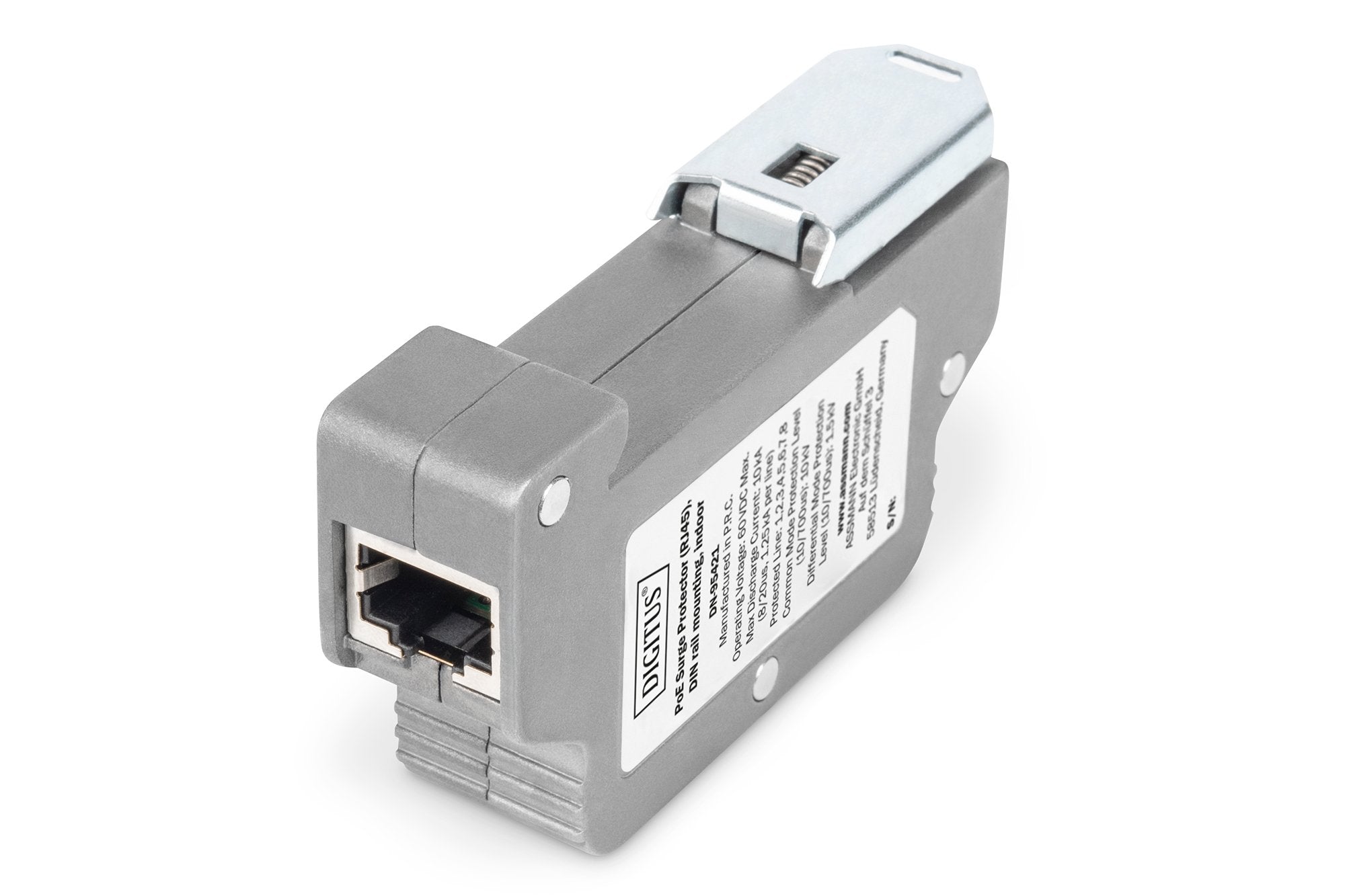 Digitus Poe Surge Protector (Rj45) Montaje En Riel Din. Interior