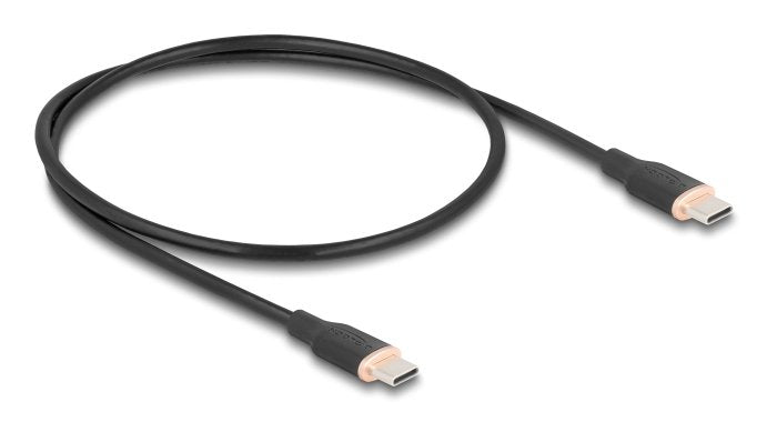 Delock Usb 2.0 Cable Usb Tipo-C Macho A Macho Pd 3.0 60 W 0,5 M Negro