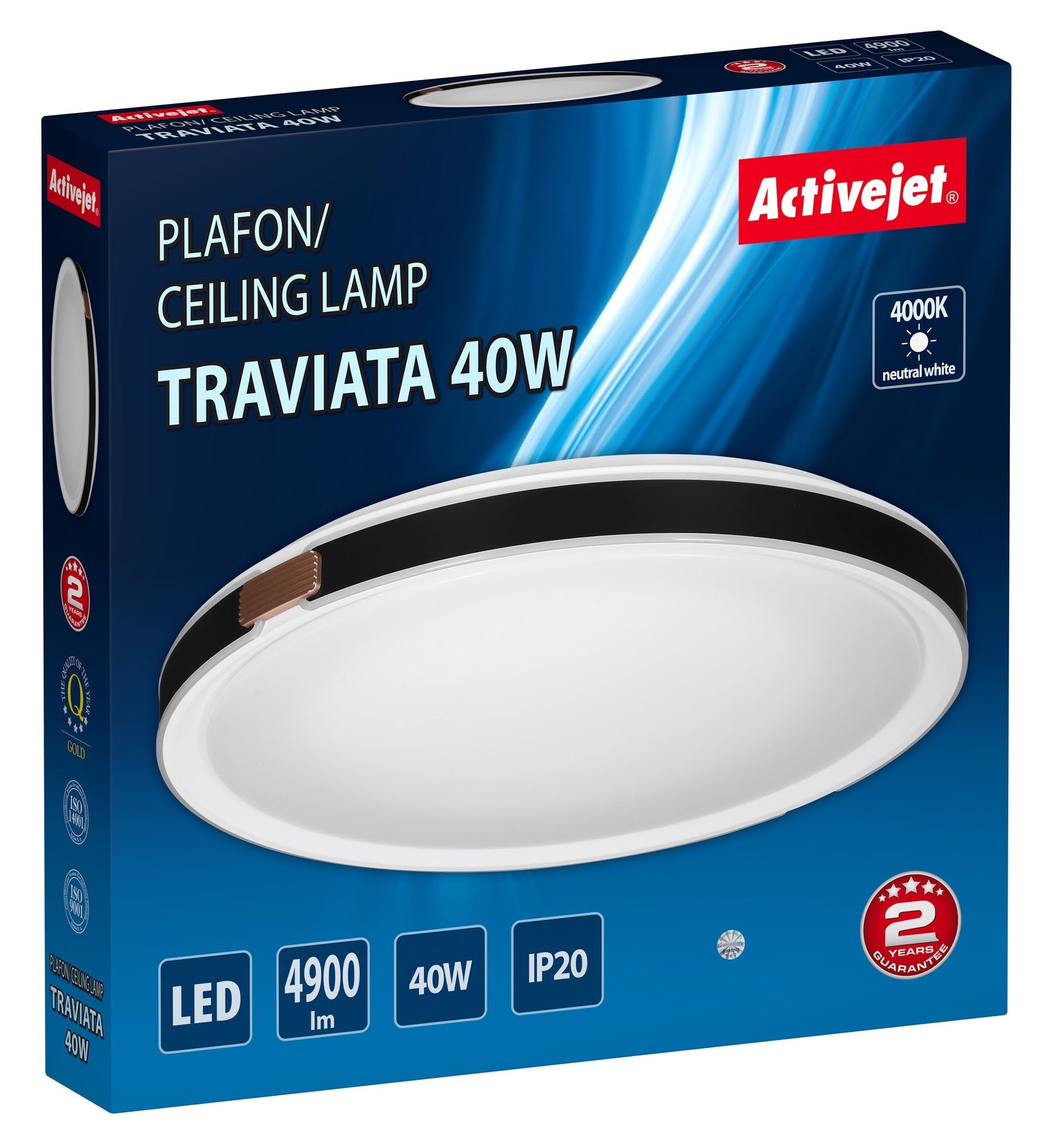 Activejet Plafón Led Aje-Traviata 40w