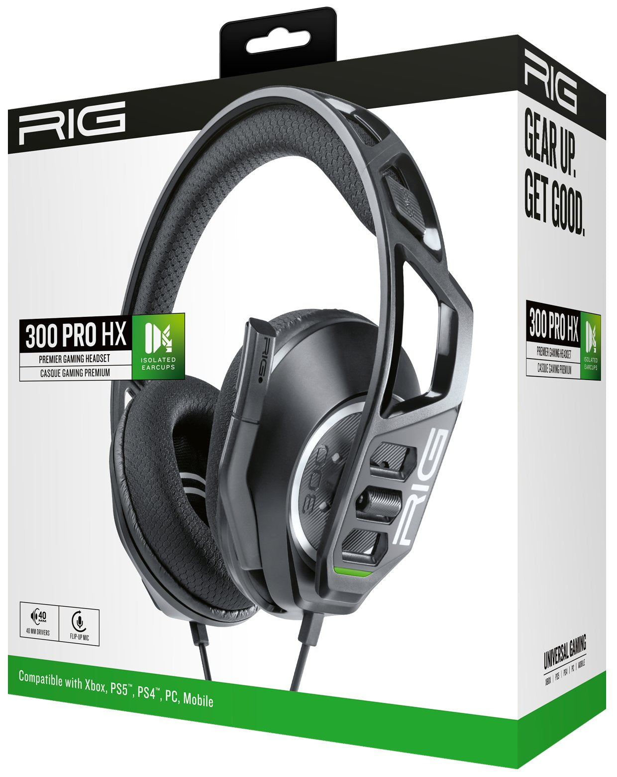 Auriculares Nacon  Gaming Rig Serie 300pro Hx Para