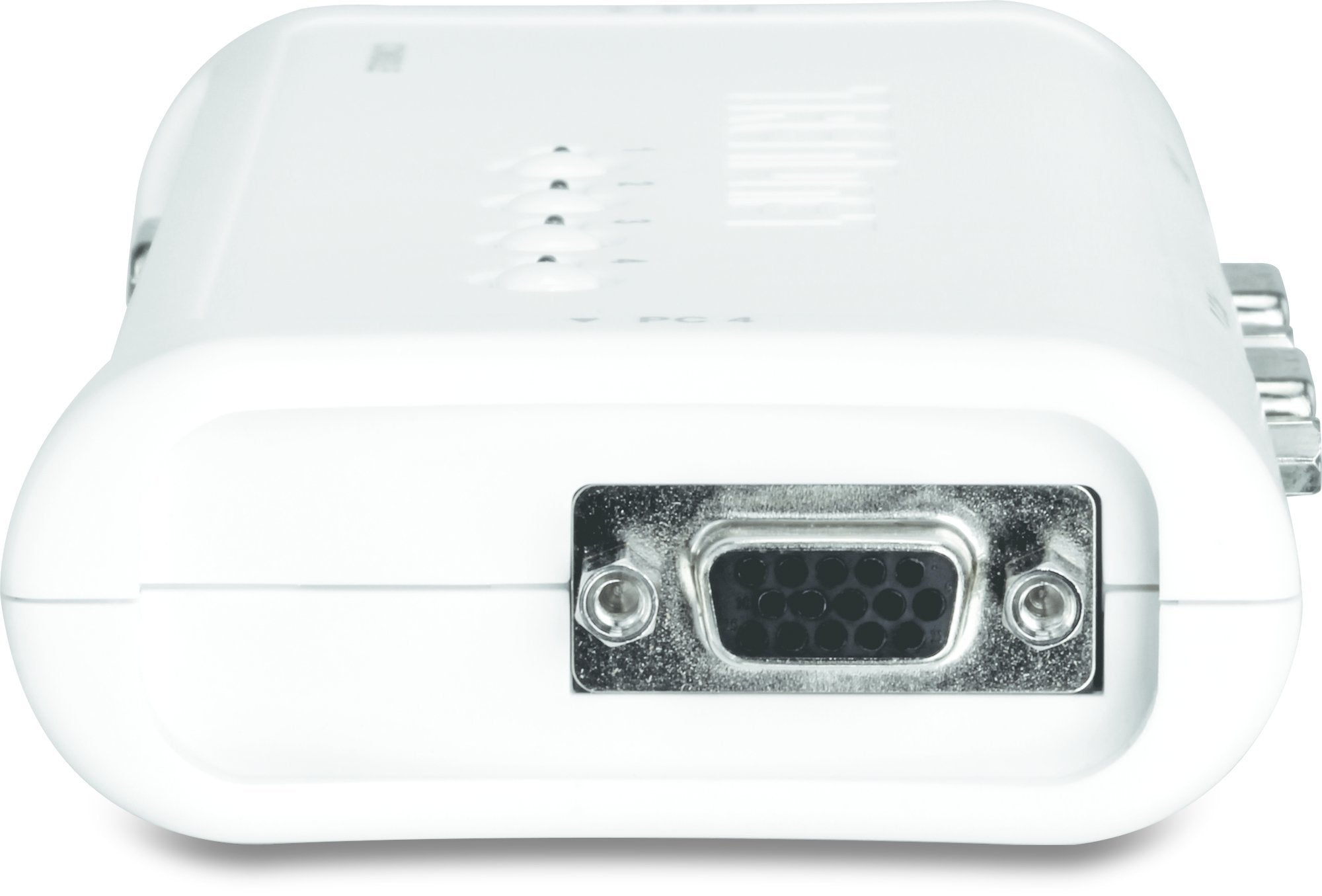 Conmutador Kvm Trendnet Tk-407k 4pc Con 1 Sólo Teclado Y Ratón