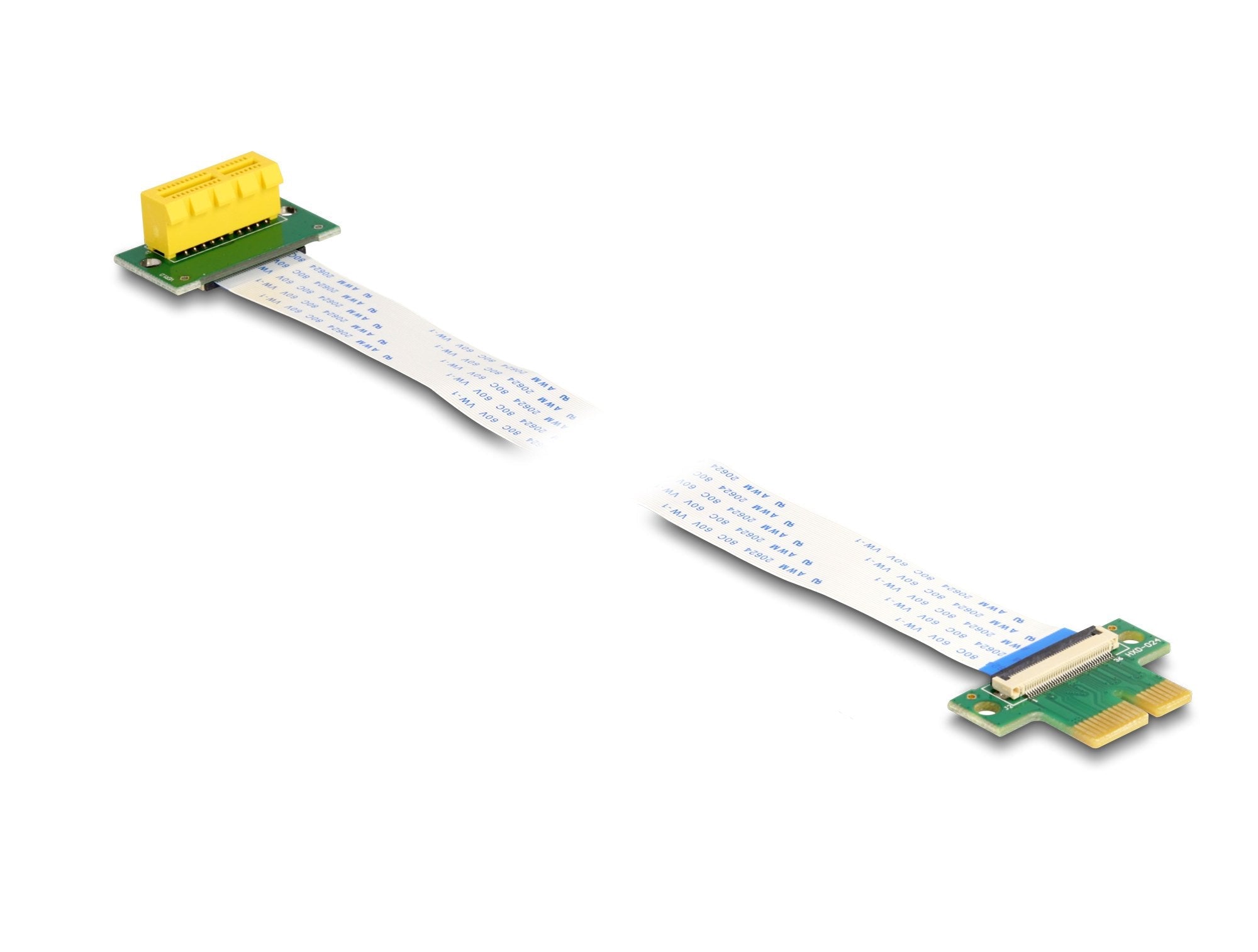 Delock 88022 Tarjeta Elevadora Pci Express X1 Macho A Ranura X1 Con Ángulo De 90° Con Cable Fpc 30 Cm