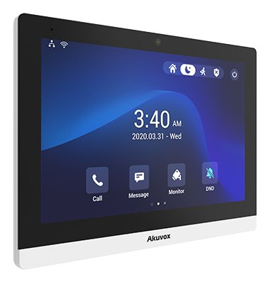 Akuvox Indoor-Mation C319s, Touch Screen, Android, Poe, White