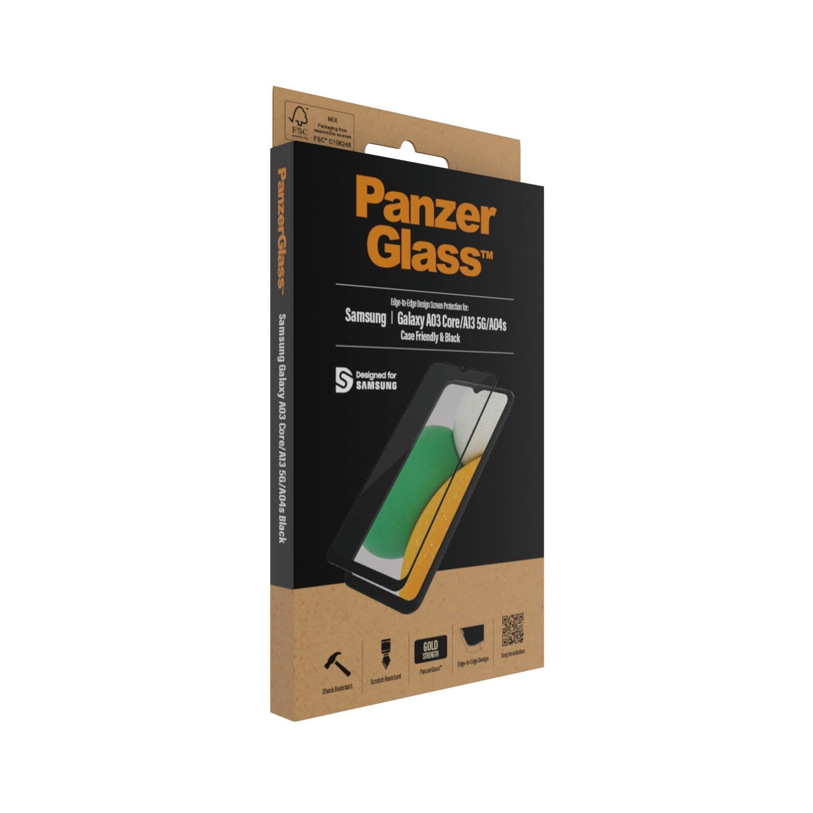 Protector Panzerglass 7283  De Pantalla O Trasero Para  Samsung - Galaxy A03 Core  Galaxy A13 5g Galaxy A04s 1 Pieza
