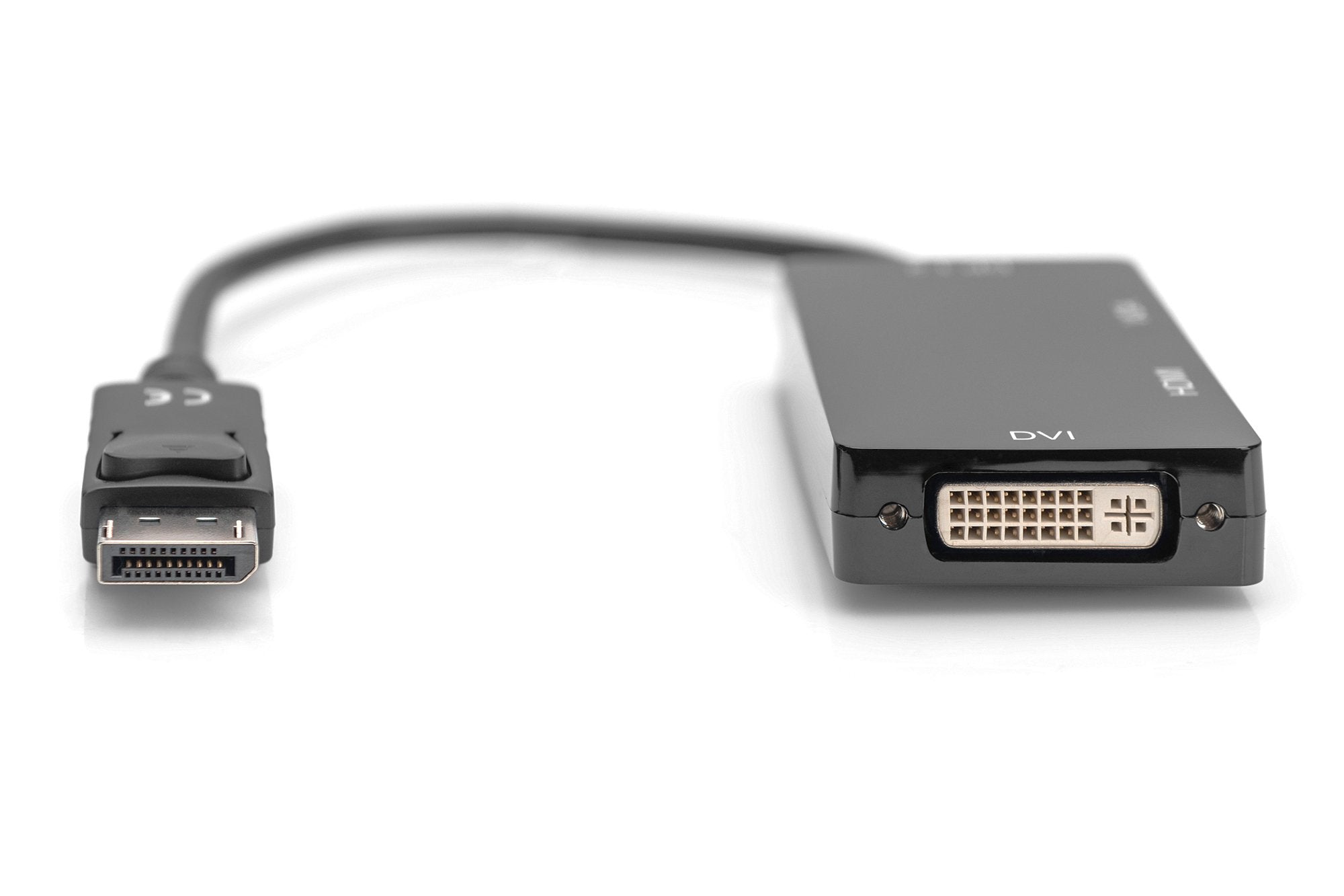 EAN 4016032433781 - Digitus AK-340418-002-S adaptador de cable de vídeo 0,2 m DVI-D Negro imagen 3