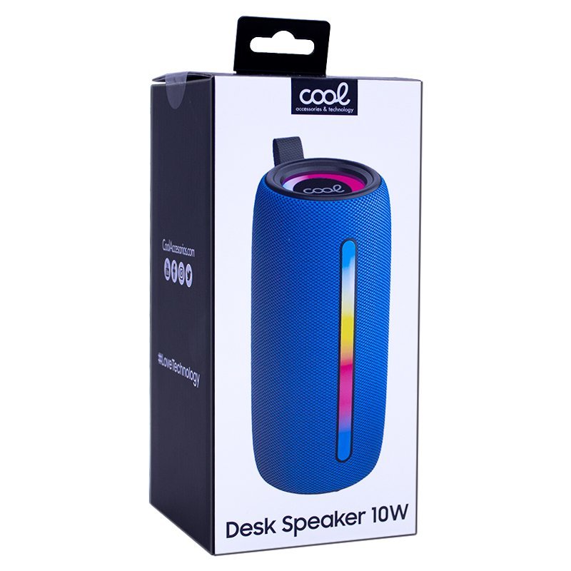 Altavoz Bluetooth Cool Desk 10w Azul