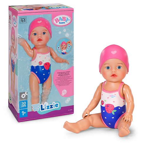 Zapf Creation Baby Born Schwimmende Lizzie 30cm 839461