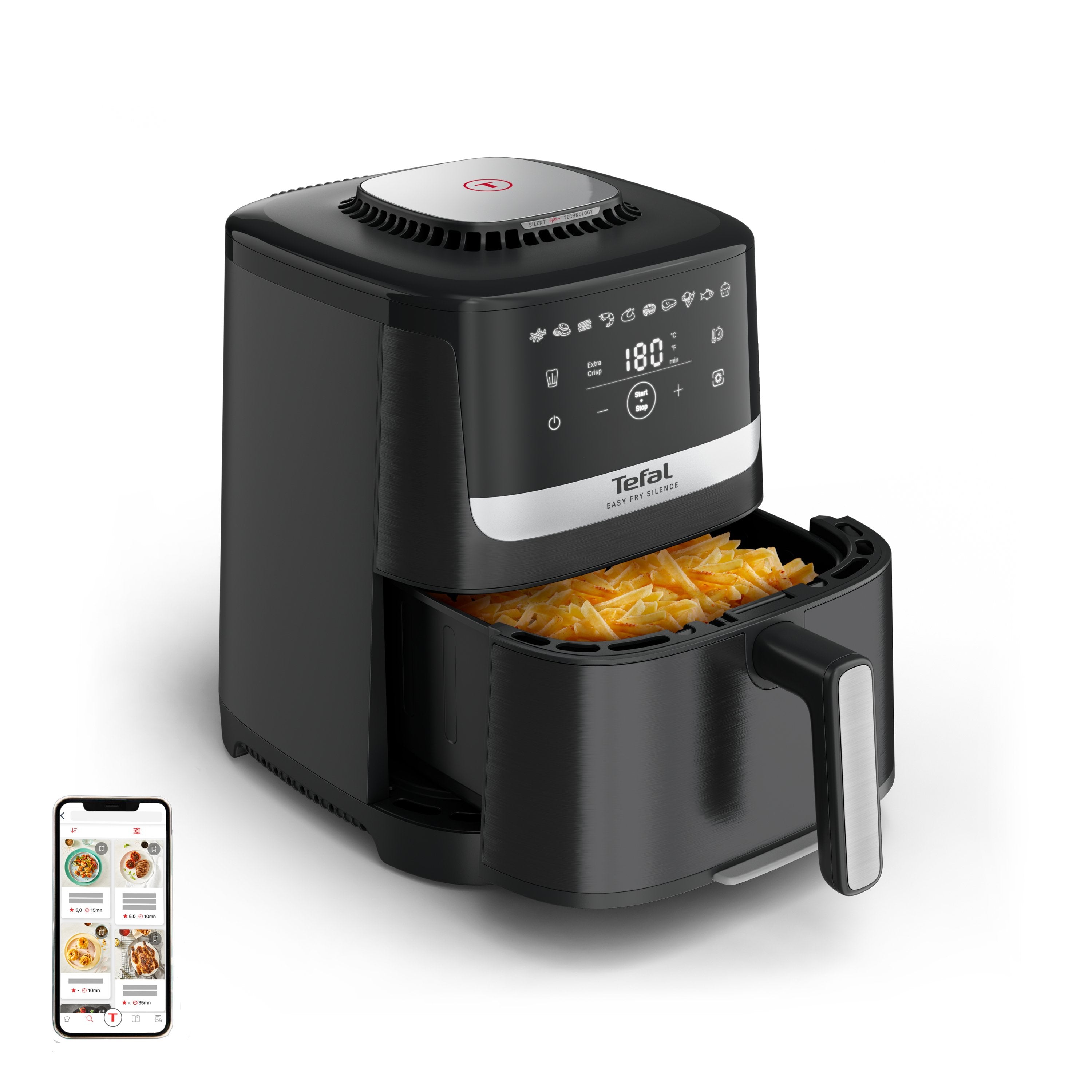 Tefal Easy Fry Silence Heissluftfritteuse Xl