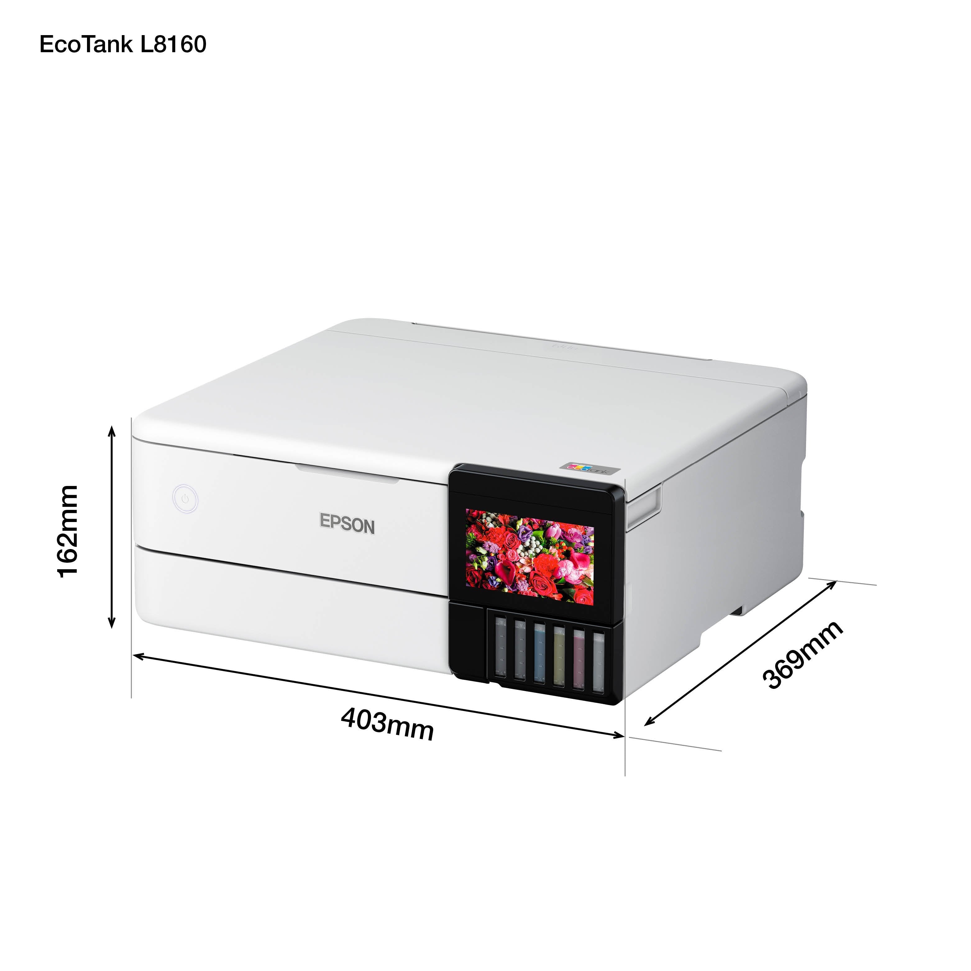 EAN 8715946676340 - Epson EcoTank L8160 Inyección de tinta A4 5760 x 1440 DPI 32 ppm Wifi imagen 11