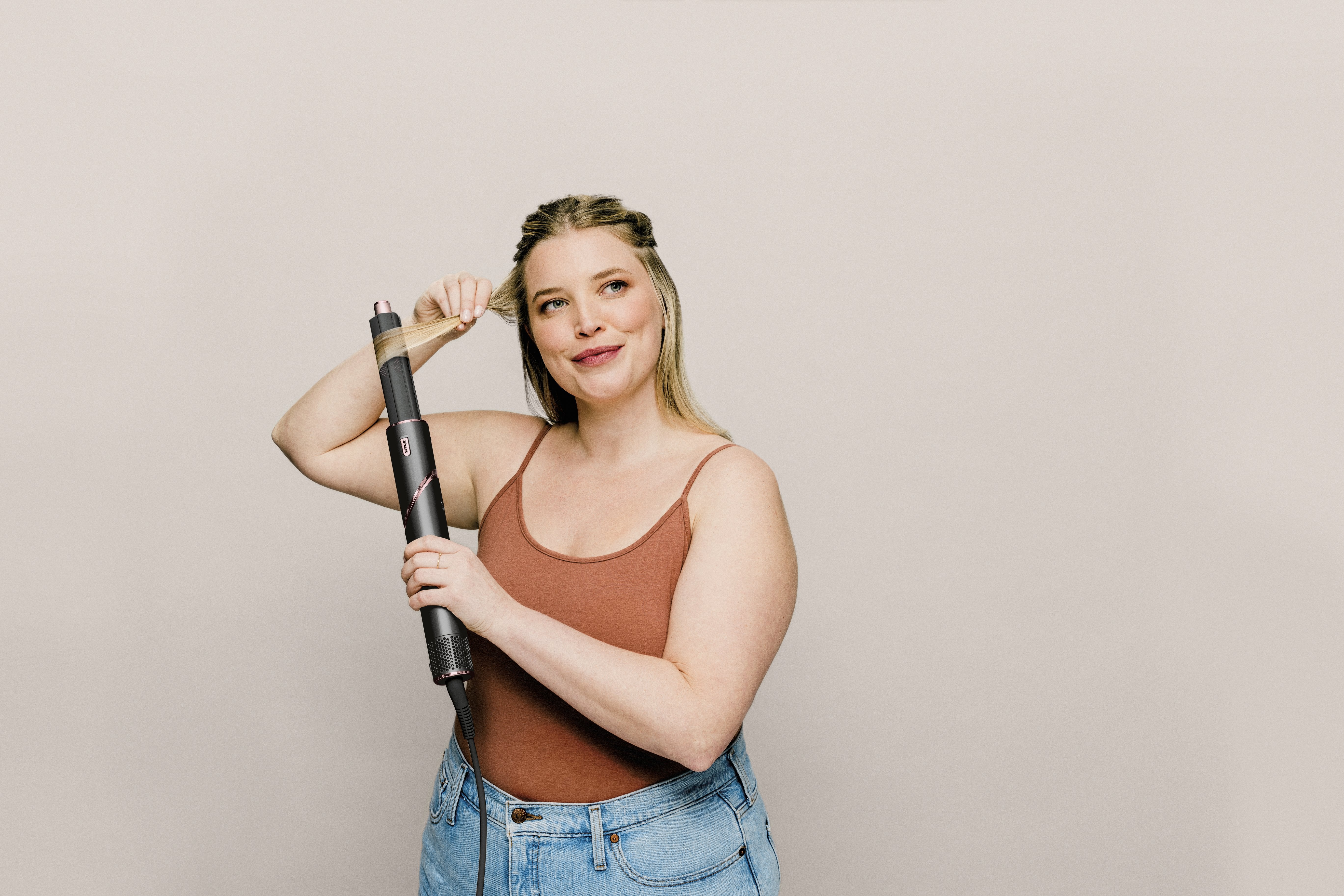 EAN 622356270601 - Shark FlexStyle HD424EU Herramienta de peinado con múltiples accesorios Caliente Negro, Oro rosa 1400 W 2, imagen 17