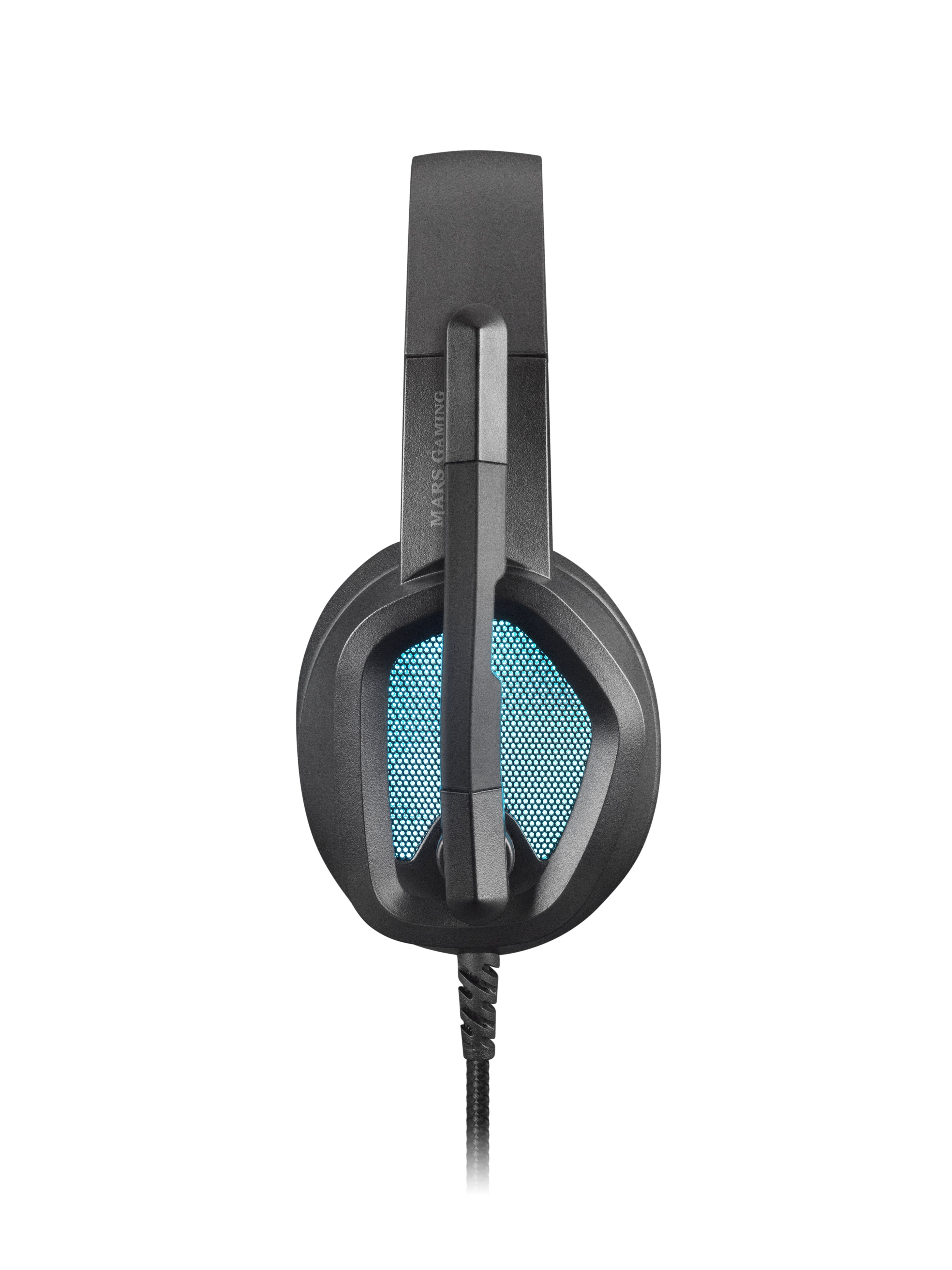 Auriculares Gaming Con Micrófono Mars Gaming Mh320 Jack 3.5 Negros