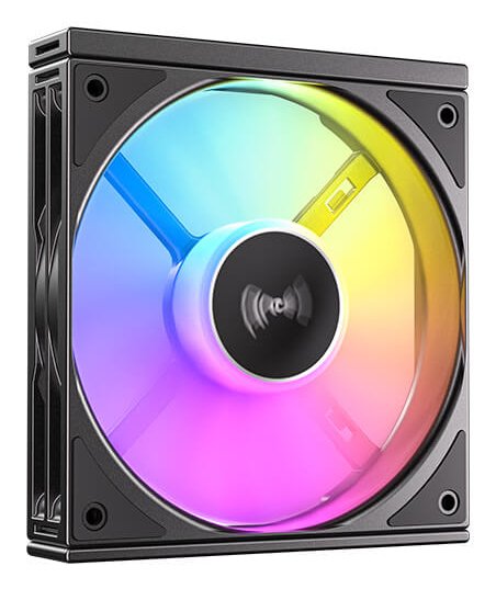 Kit 3 Ventiladores Pc  Auxiliar C120 A-Rgb Negro Antec Pack De 3 Ventiladores Argb Pwm De 120mm/ 19.7-28 Db(A)/ 4-Pin Pwm Y 3-Pin Argb