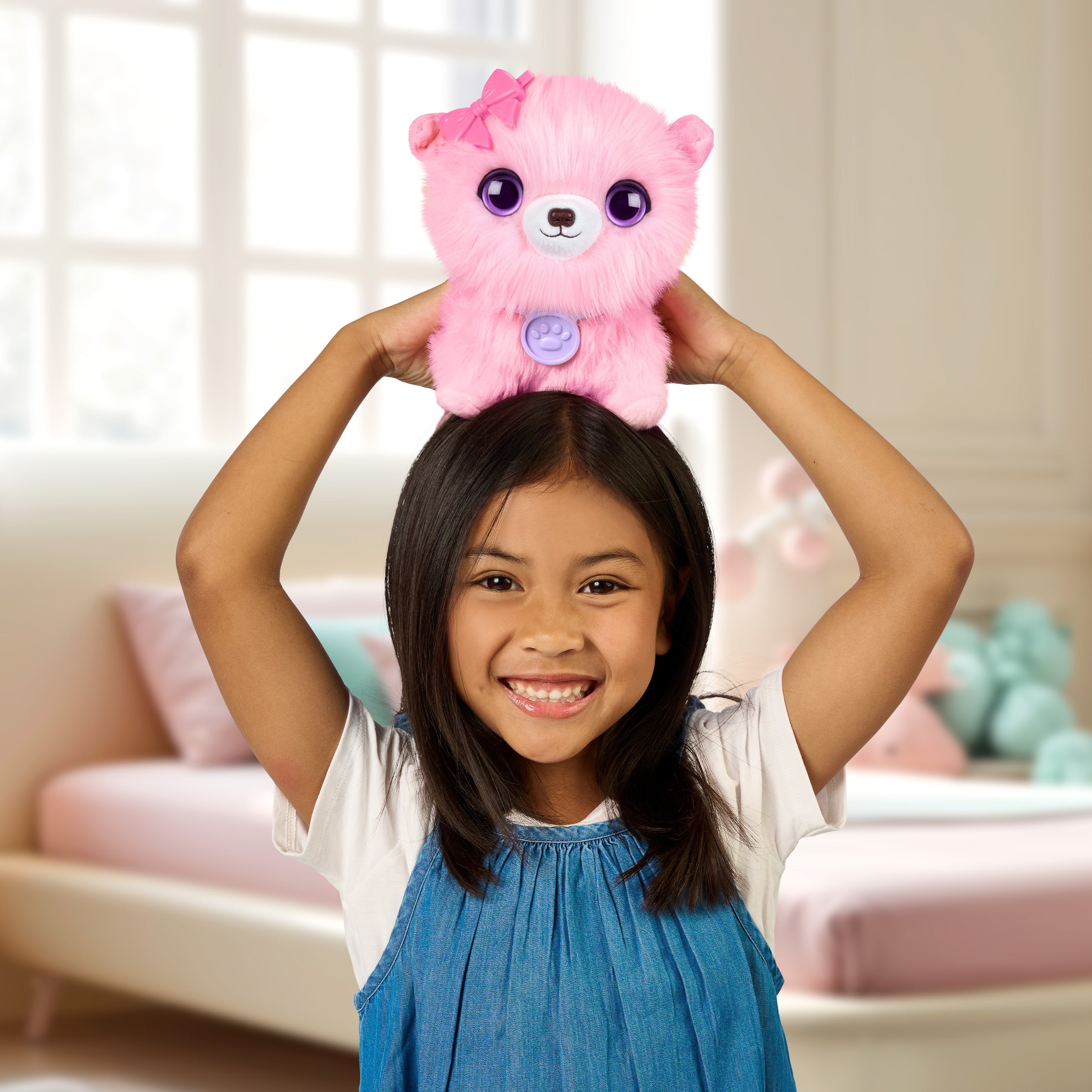 Moose Toys Ltd. Scruffaluvs - Pet Scruffs Einzelpack Rosa (Sortierter Artikel) 30326