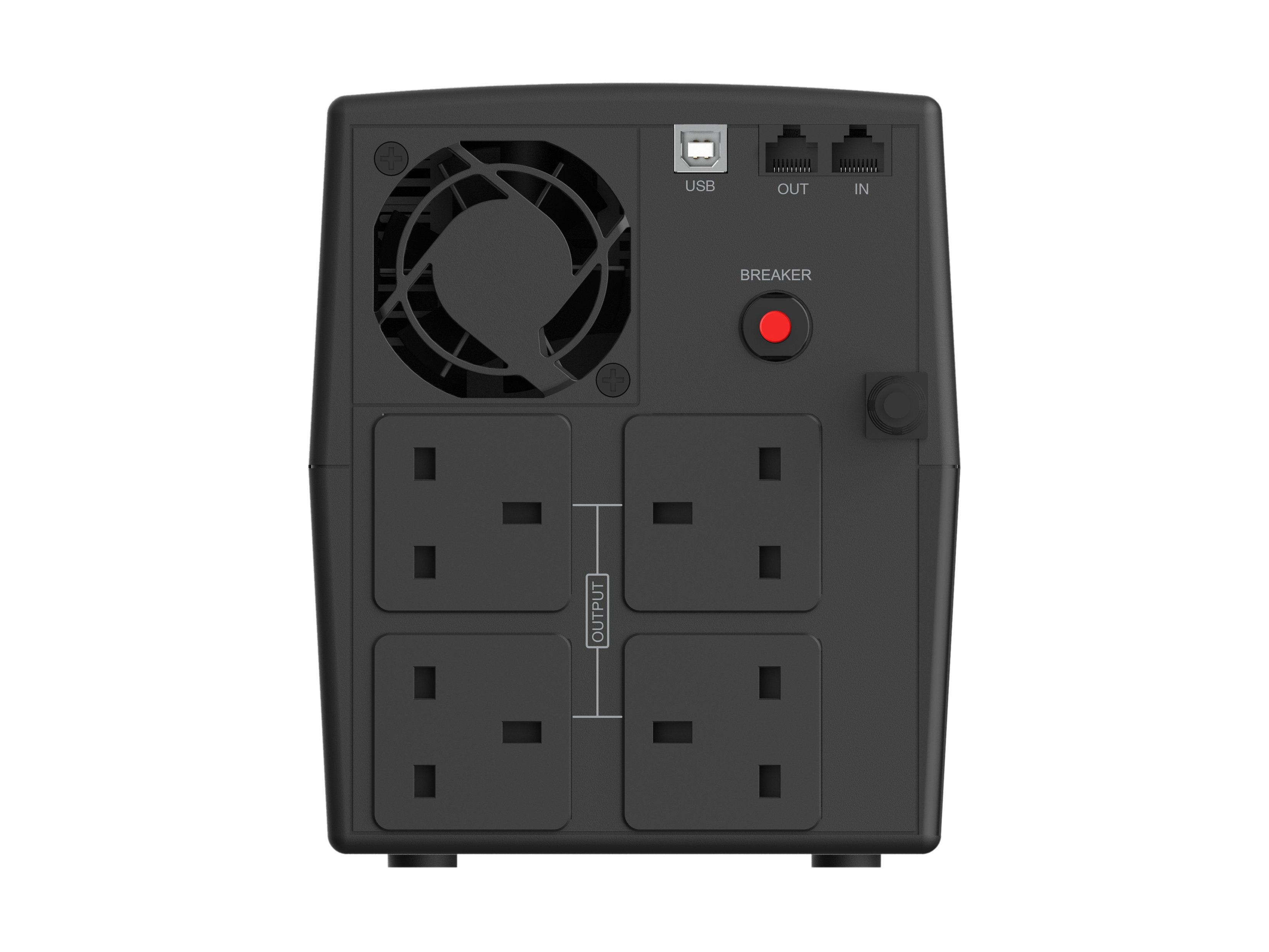 Conceptronic Zeus Usp 2200va 1320w 4xuk Sockets Hid,Usb,Rj45