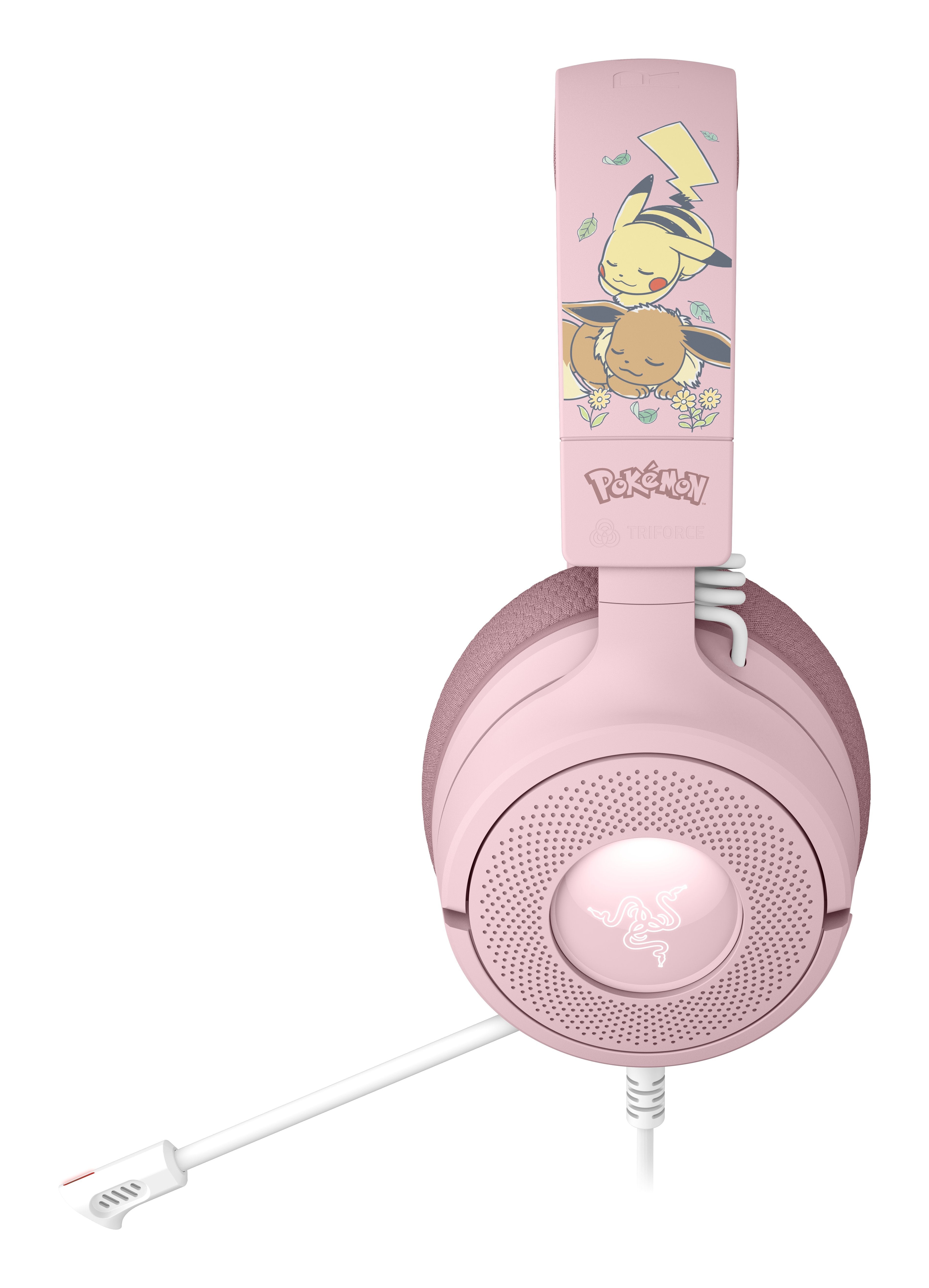 Razer Headset Kraken V4 X Pokemon Pikachu & Evoli Edition Con Cable