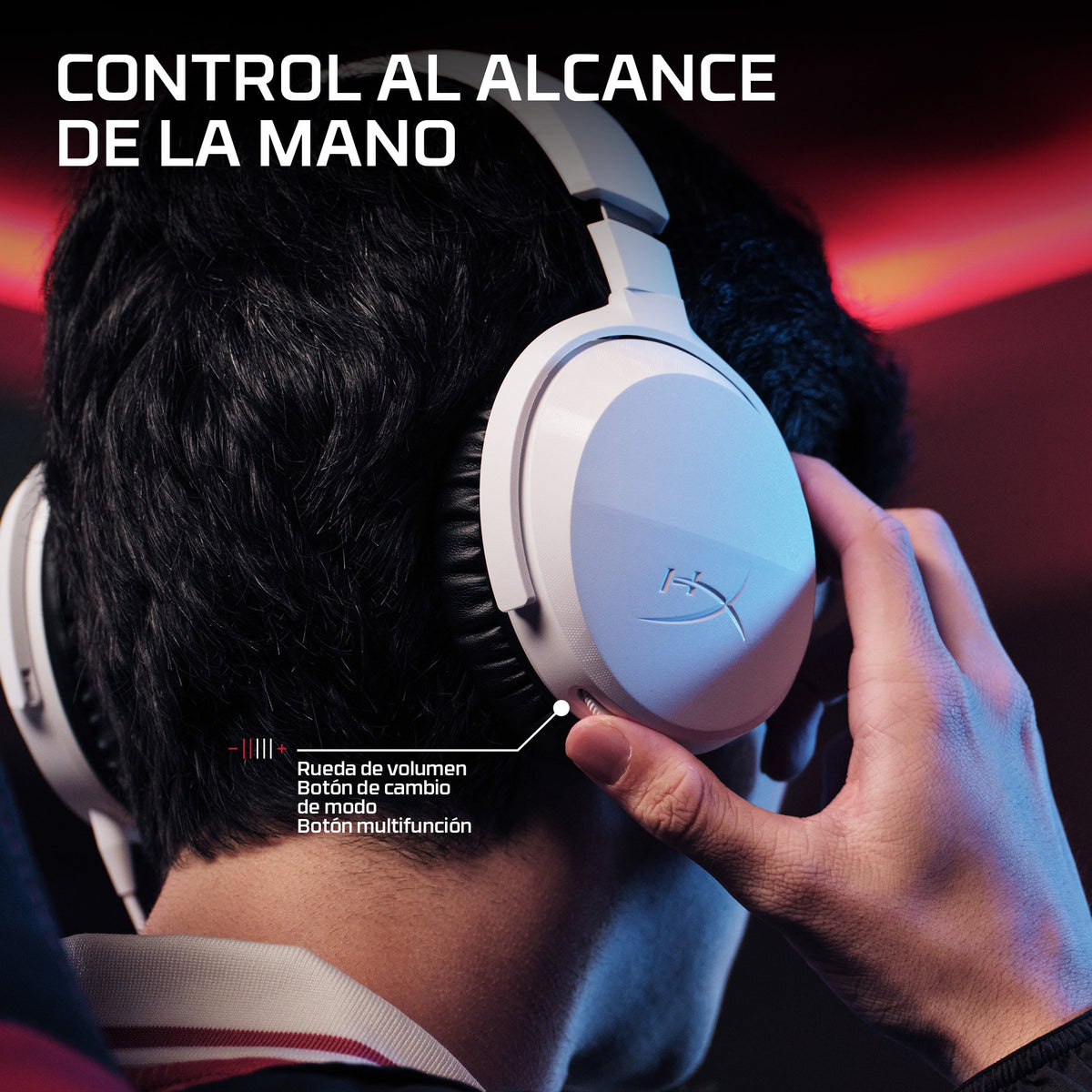 EAN 0199251514654 - HyperX Cloud Stinger 3 Wireless Gaming Headset Negro imagen 8