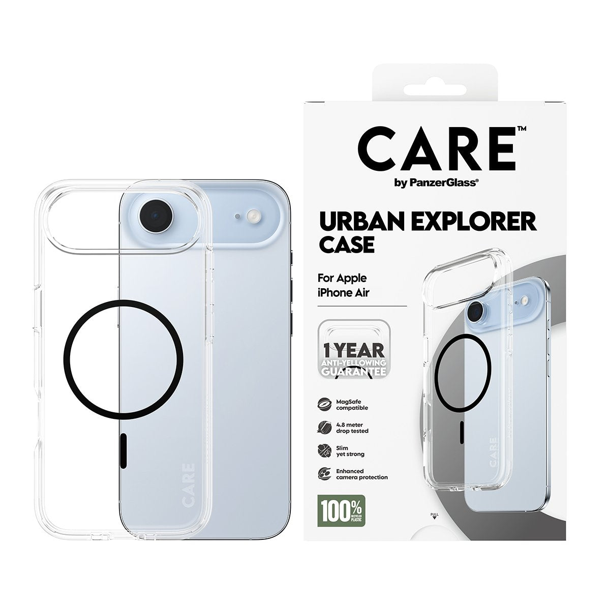 Panzerglass Care By Flagship Case Transpare