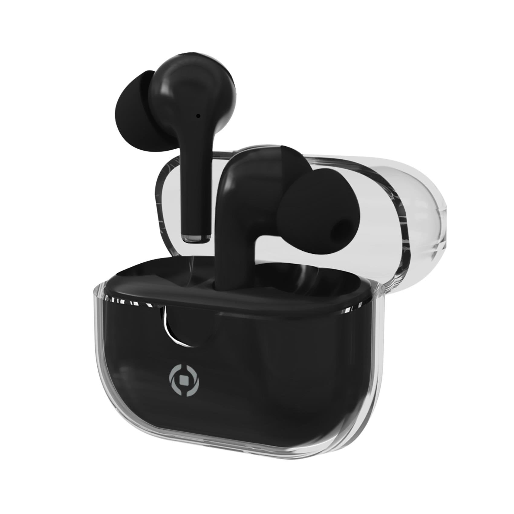Celly Clear Auriculares True Wireless Stereo (Tws) Usb Tipo C Bluetooth Negro