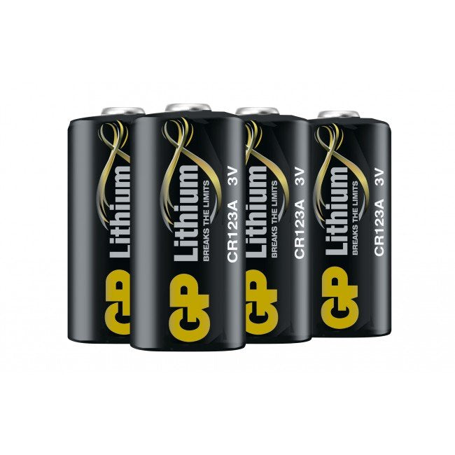 Gp Batteries Lithium Cr 123a Batería De Un Solo Uso Cr123a Lithium-Manganese Dioxide (Limno2)