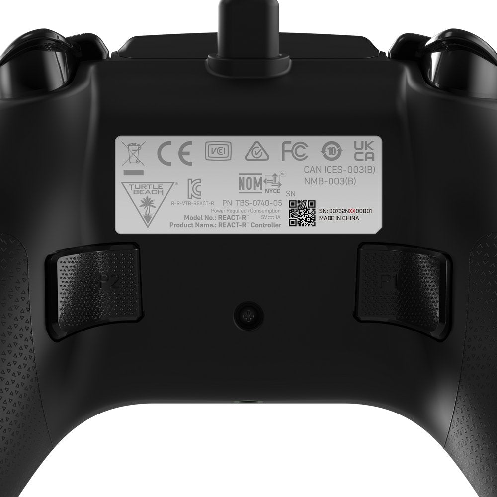 Turtle Beach React-R Negro, Verde Usb Gamepad Analógico/Digital Pc, Xbox One, Xbox Series S, Xbox Series X
