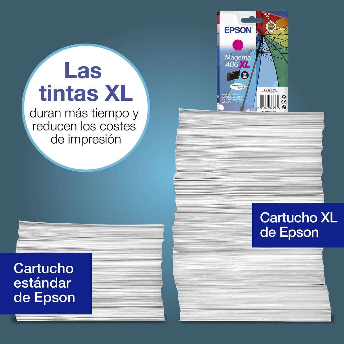 Epson Singlepack Magenta 406 Durabrite Ultra Ink