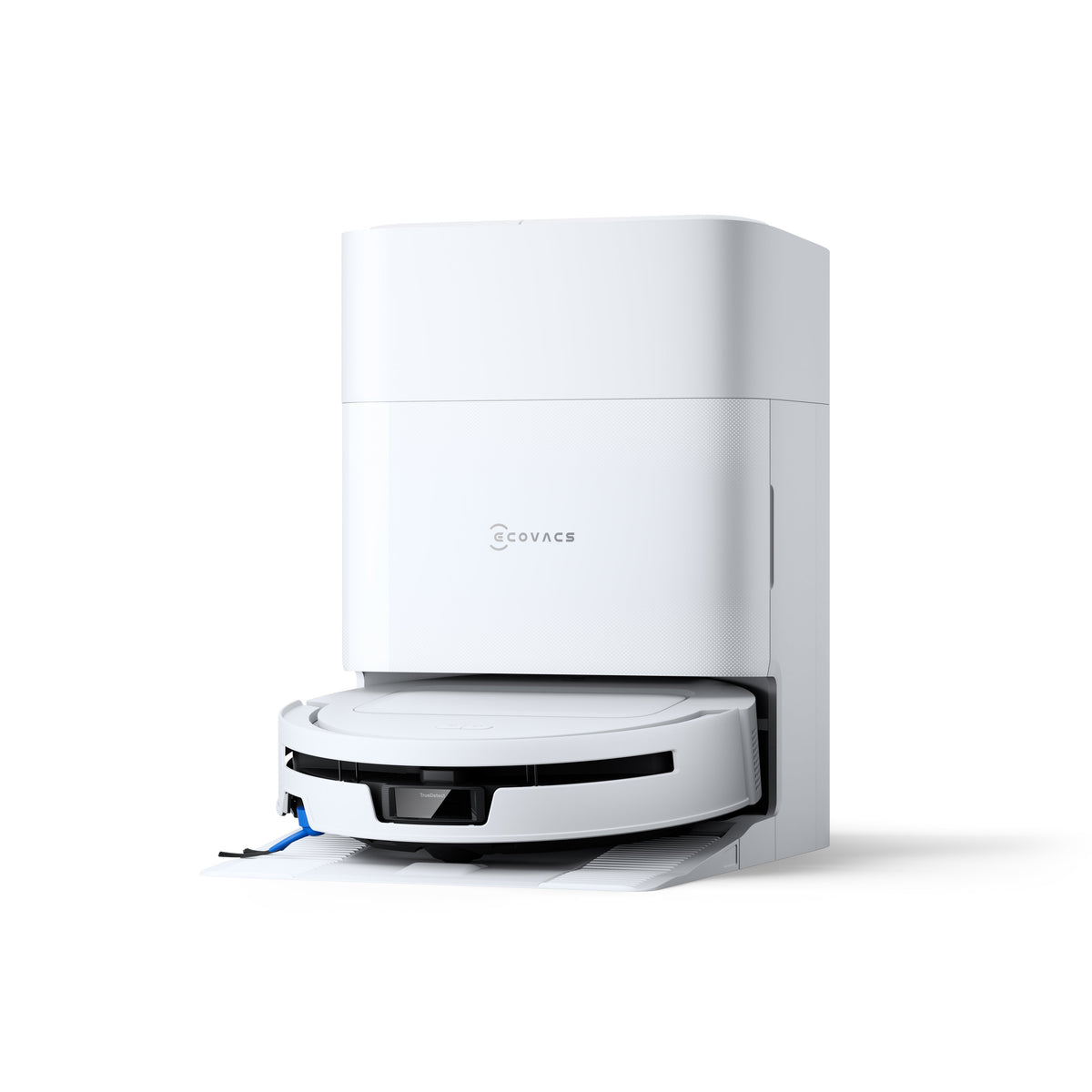 Ecovacs Deebot T90 Max Omni Vacuum Cleaner,Robot,Wet&Dry,30000pa,Truedge 3.0,Zerotangle 4.0,Ozmo Roller 3.0,White+Omni Auto-Empty Station