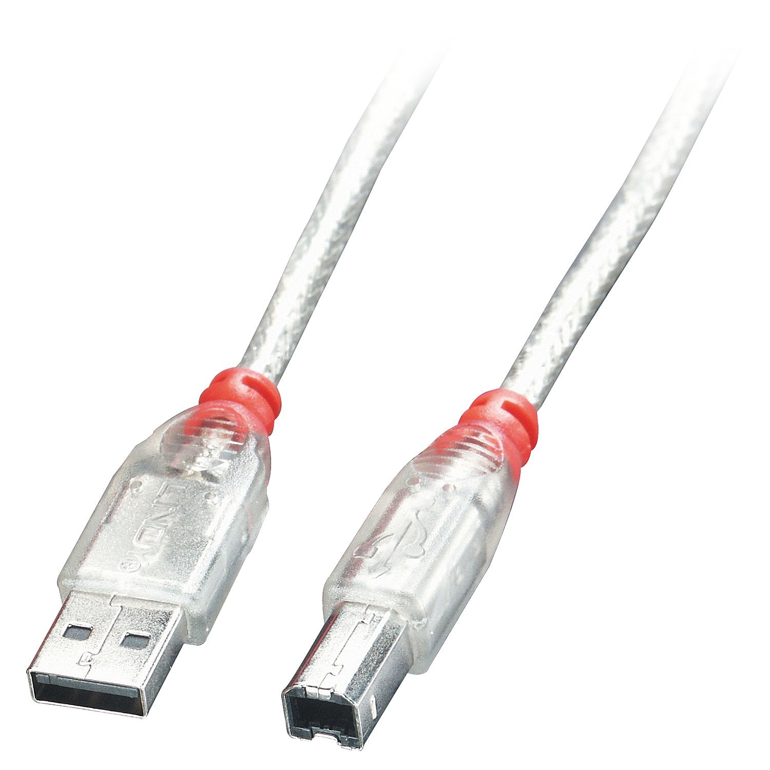 EAN 4002888417501 - Lindy 41750 cable USB USB 2.0 0,2 m USB A USB B Transparente imagen 1