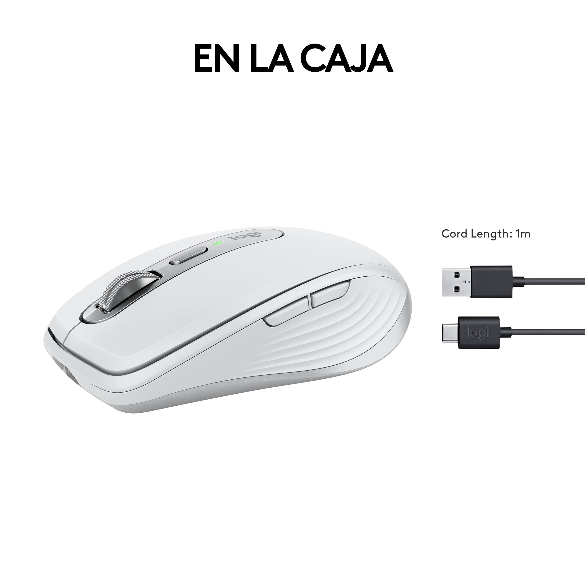 Logitech Mx Anywhere 3s Ratón Óptico 6 Botones Inalámbrico Bluetooth 910-006930