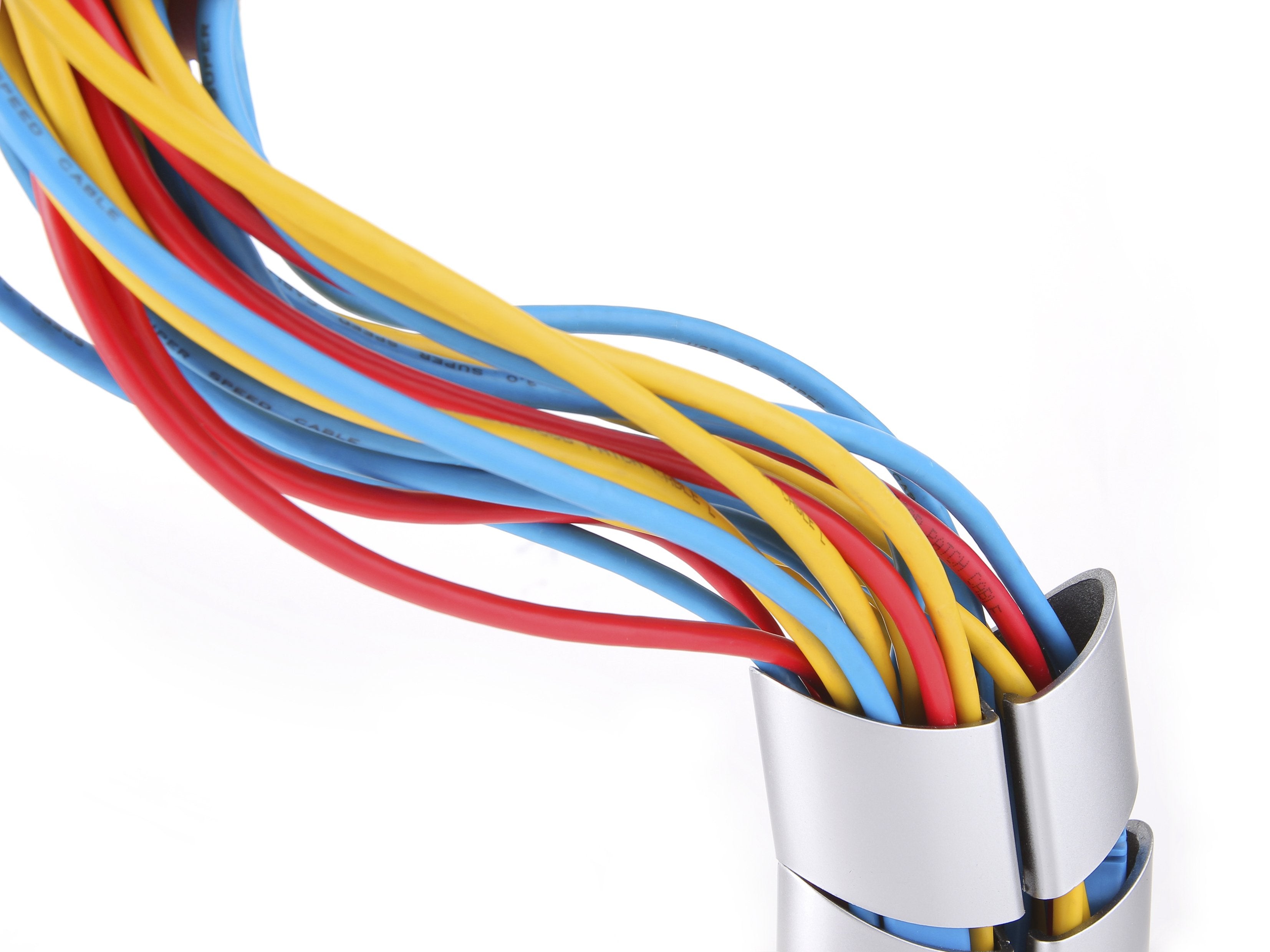Equip 650862 Organizador De Cables Escritorio Pasacables Plata 1 Pieza