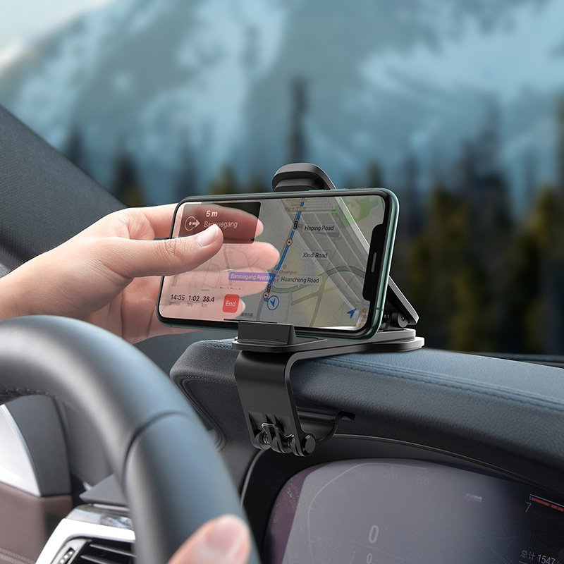 Baseus Car Mount Big Mouth Pro Series Holder (4,7 - 6,5 Inch) Black (Sudz-A01)