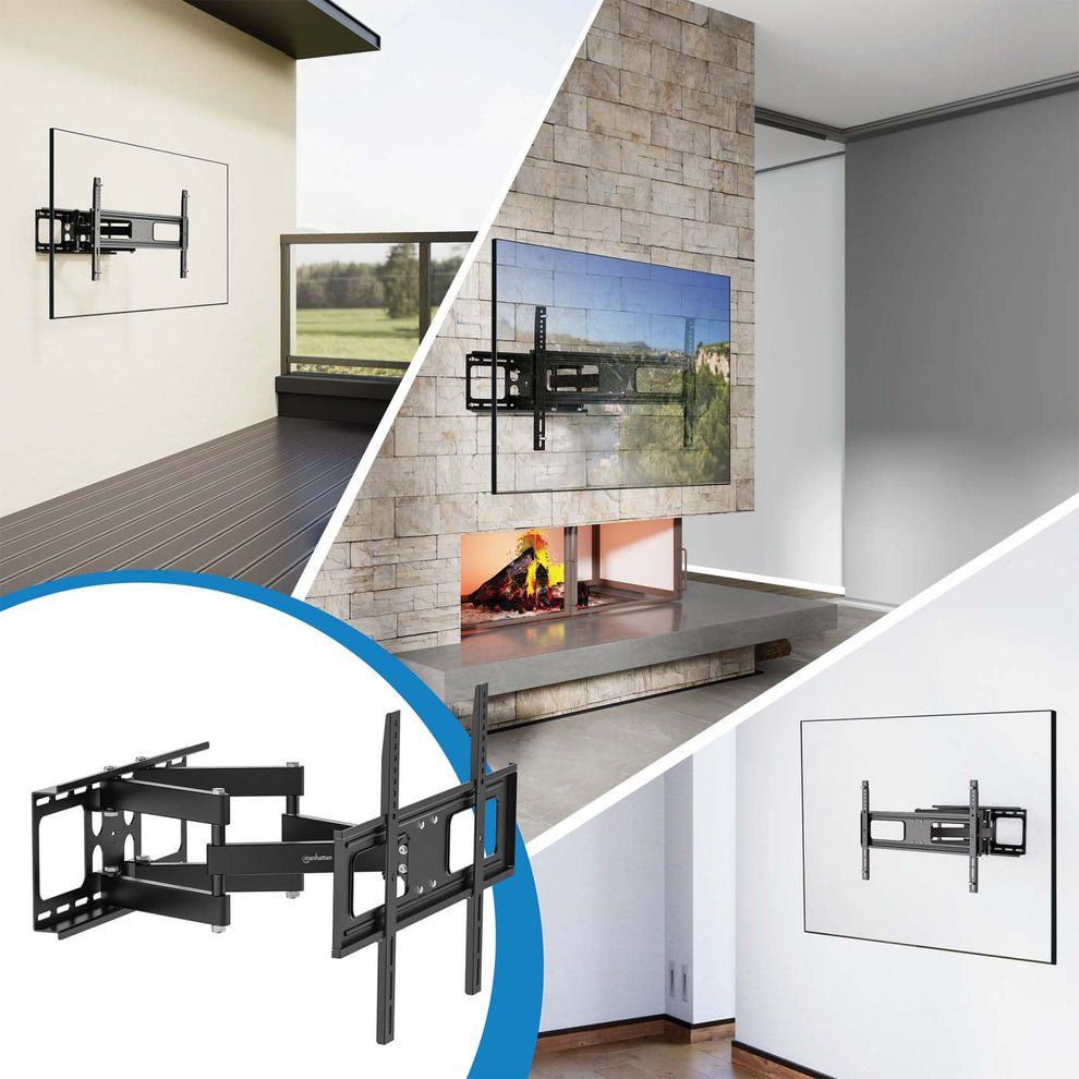 EAN 766623462150 - Manhattan 462150 soporte para TV 2,18 m (86") Negro imagen 10