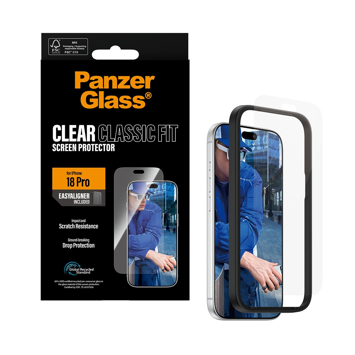 Panzerglass Screen Protector Iphone 18 Pro - Classic Fit