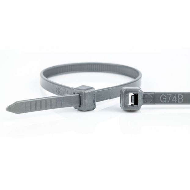 EAN 8717278572567 - WKK 110226871 presilla Brida reutilizable Plástico Gris 100 pieza(s) imagen 1