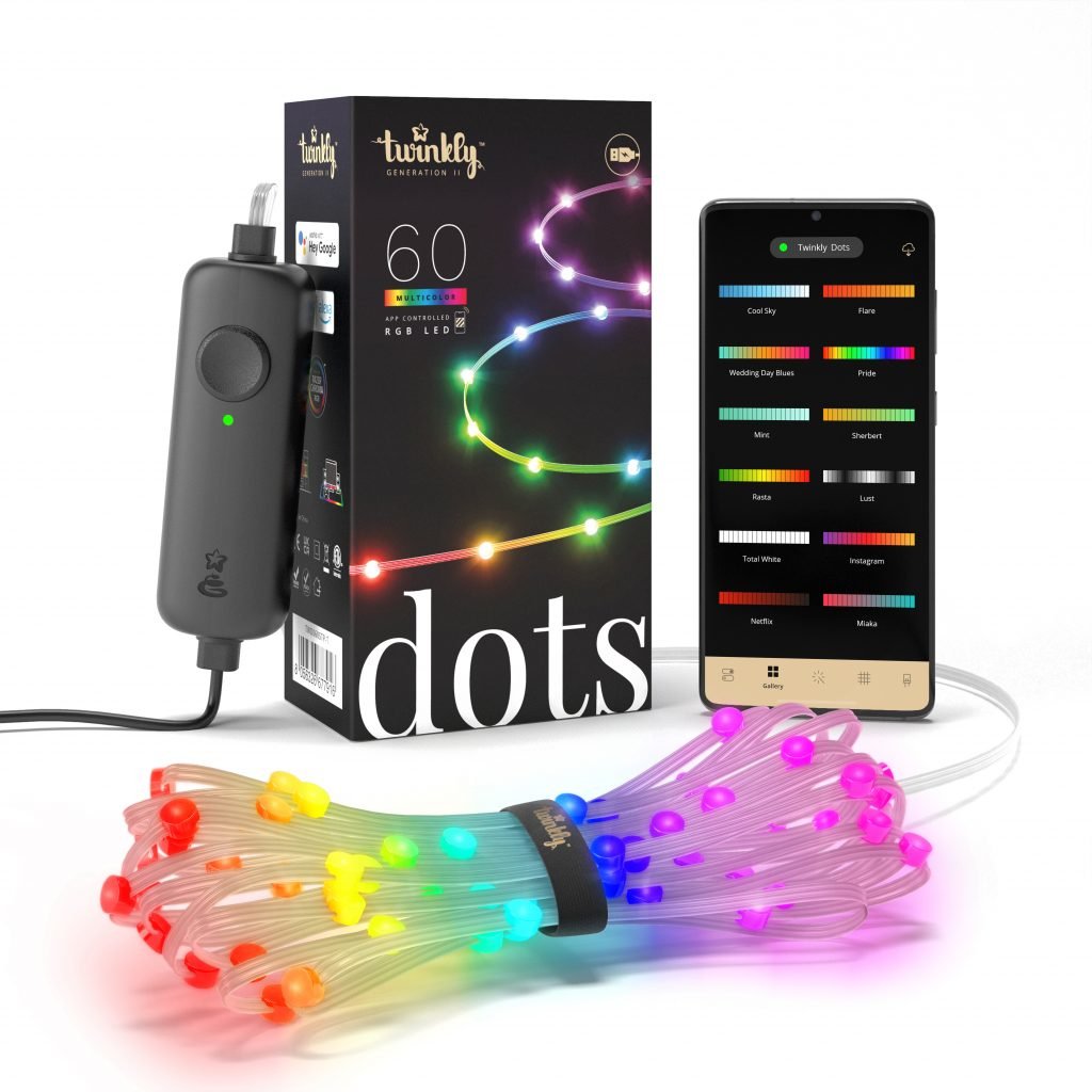 Twinkly Dots Transparente