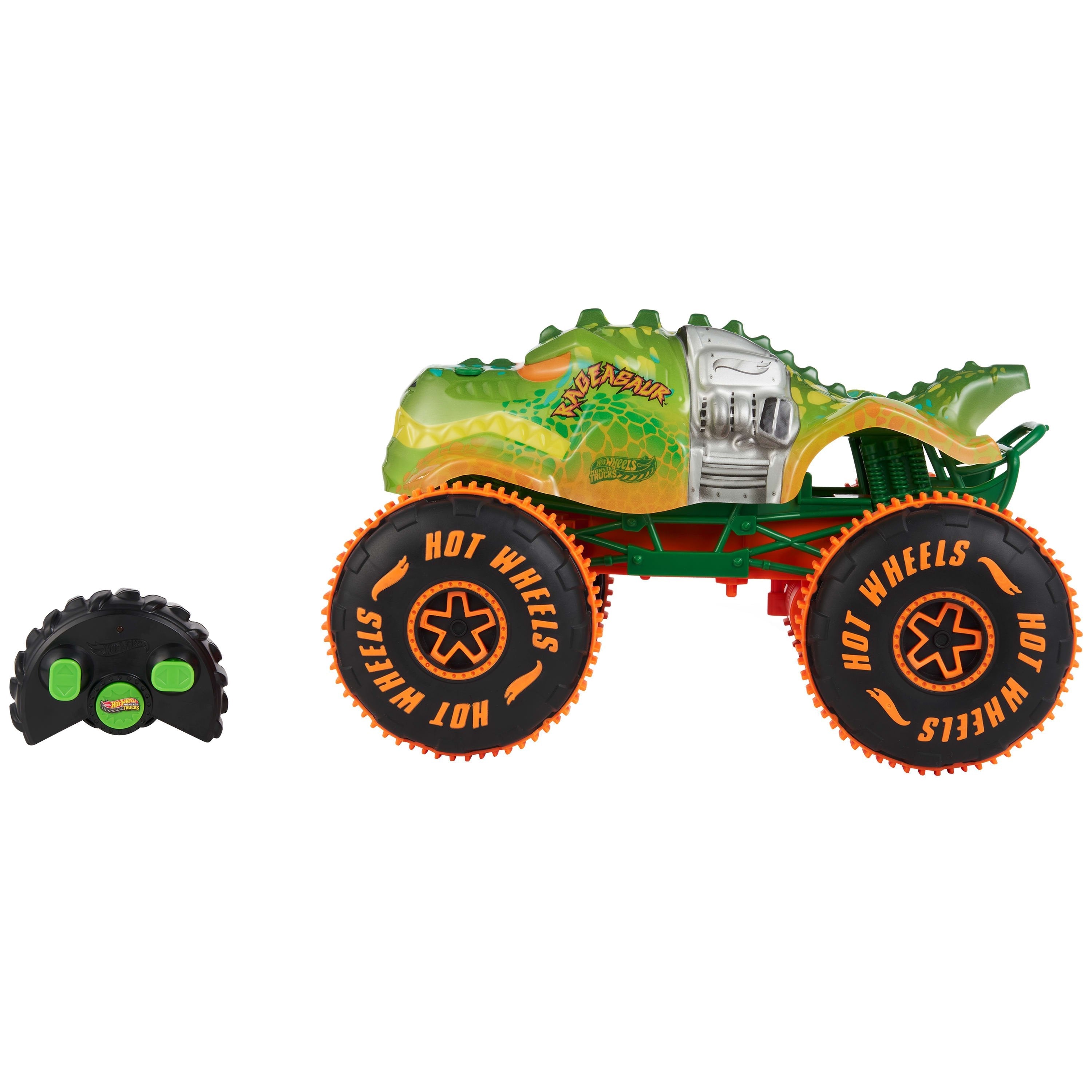 Hot Wheels Monster Trucks Rageasur 1:15, Rc Jbh03