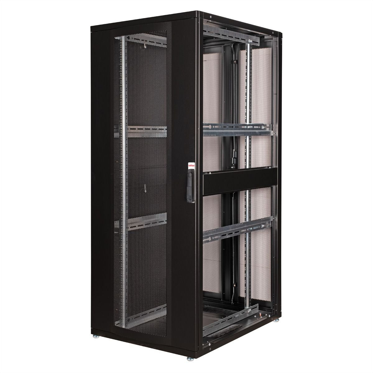 Roline 19-Zoll Serverschrank Pro 42 He, 800x1000 Bxt Schwarz