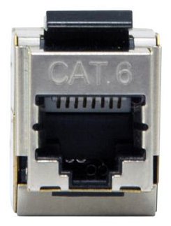 Equip Keymone Verbinder Ungesch. Cat6 2xrj45 Metall 8er Set