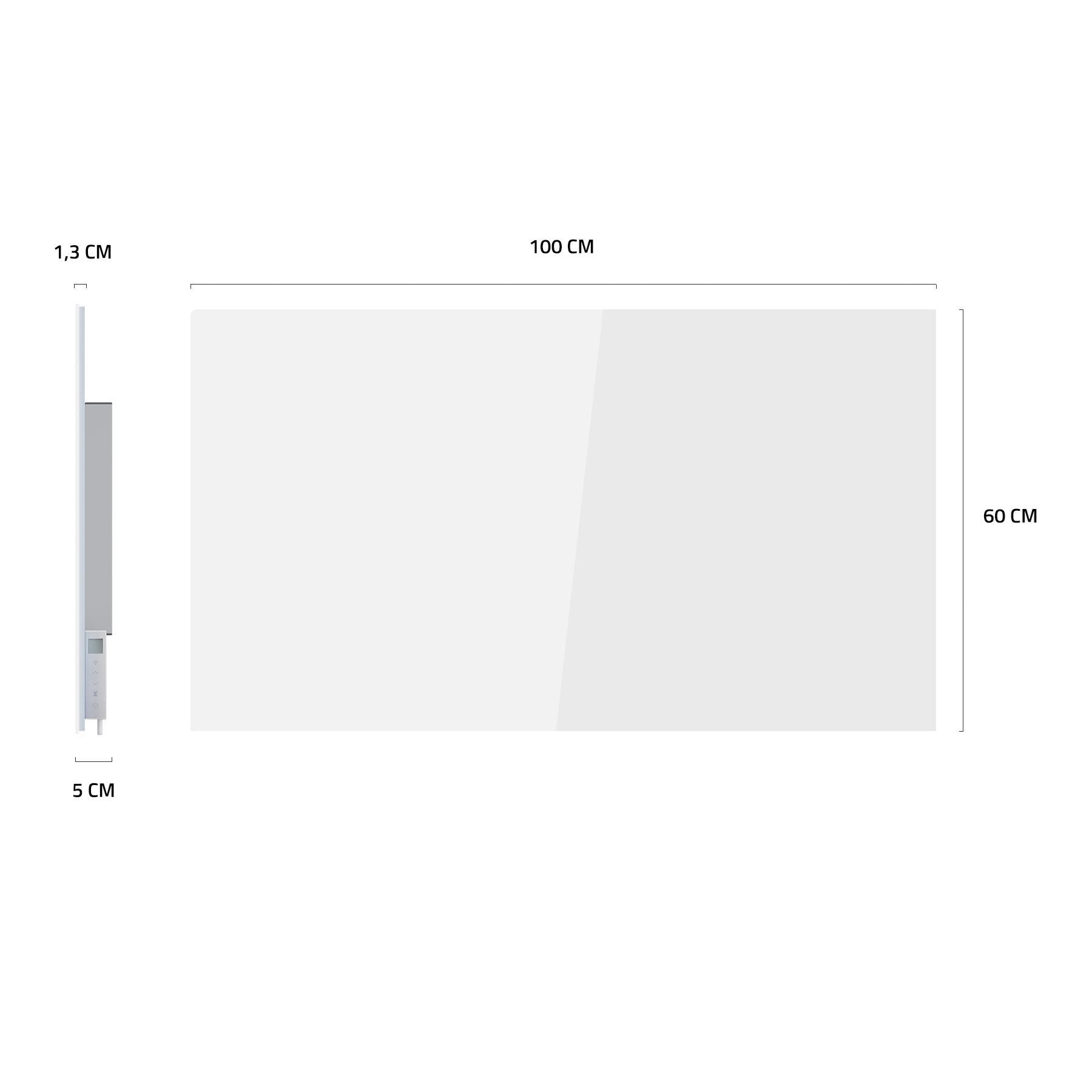 Calefactor Hombli Hbir-0409 Eléctrico Interior Blanco 600 W