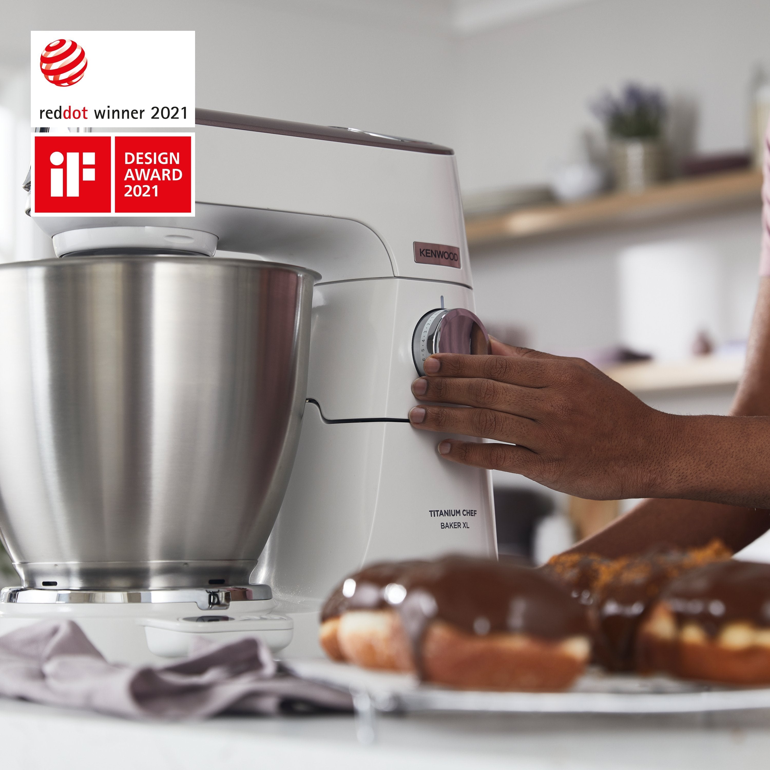 Robot De Cocina Kenwood Kvl65.001wh,  Blanco
